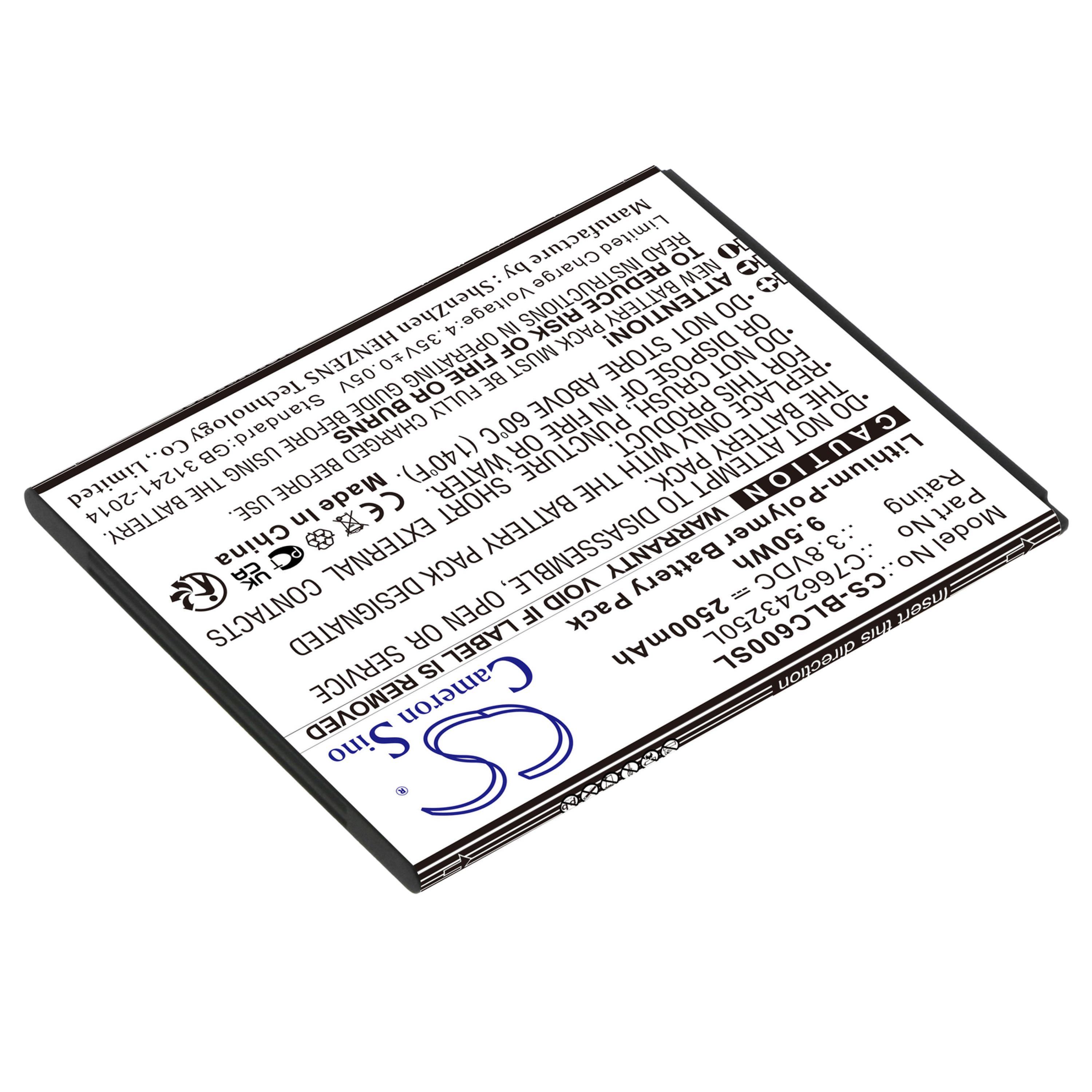 Cameron Sino 2500 mAh for BLU