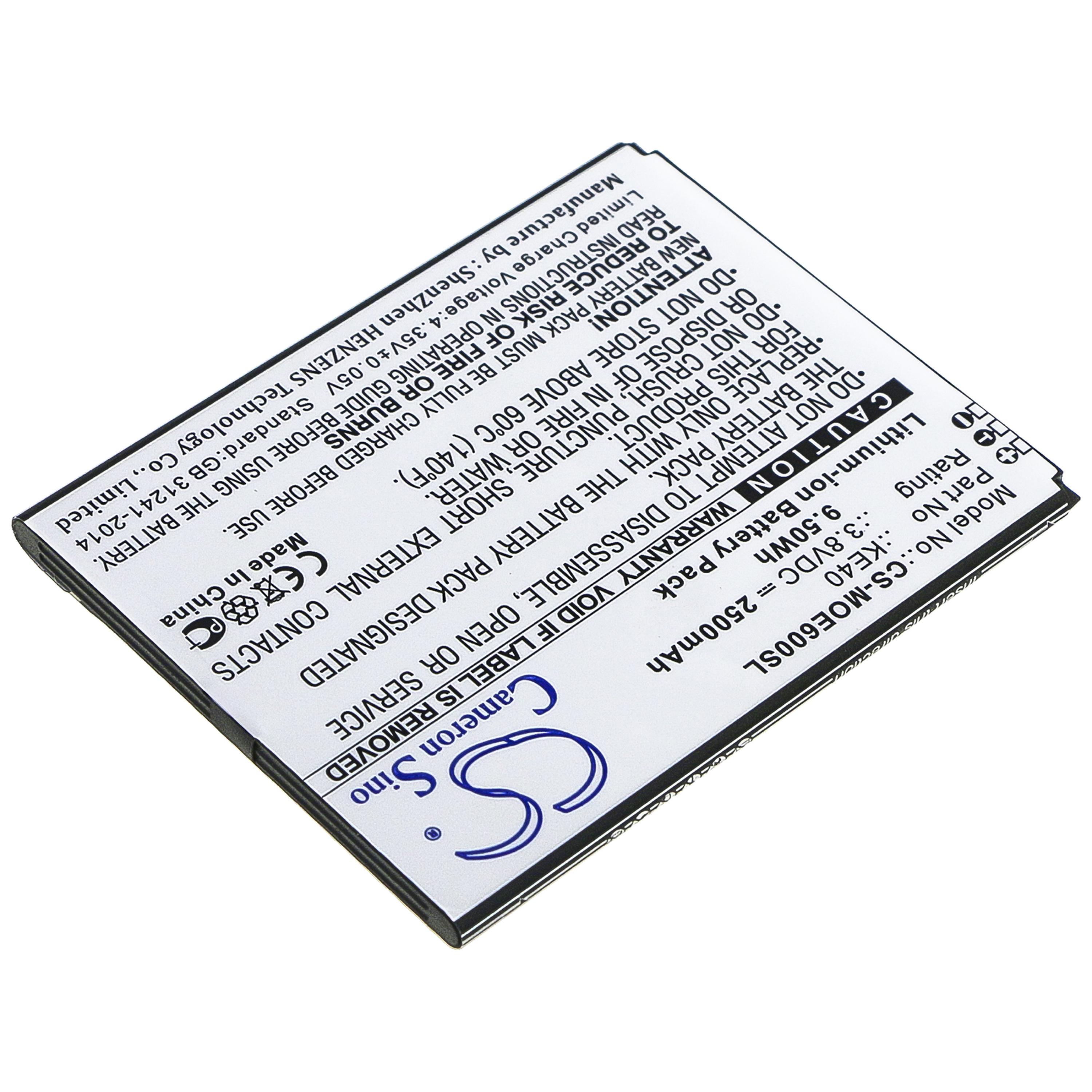 Cameron Sino 2500 mAh for Motorola