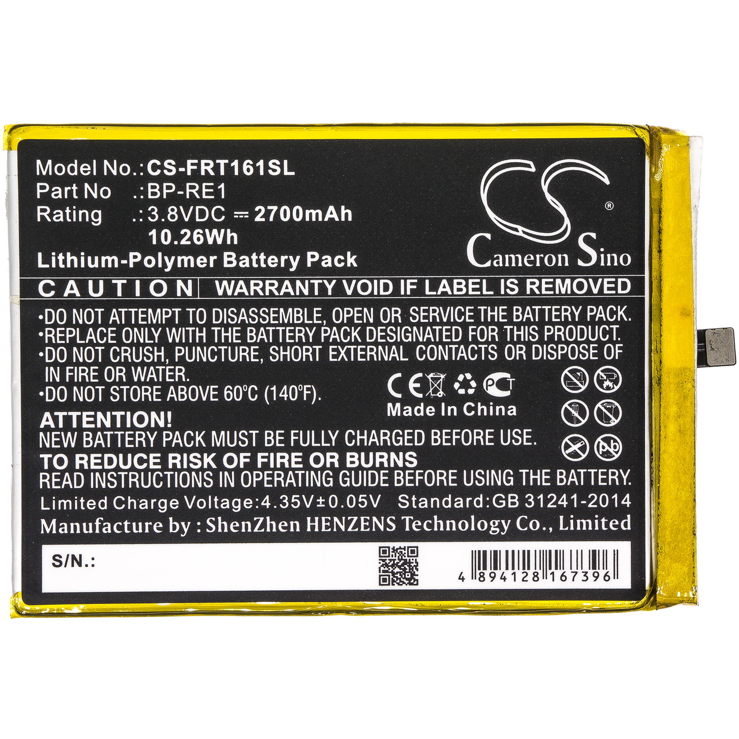 Cameron Sino 2700 mAh for FREETEL