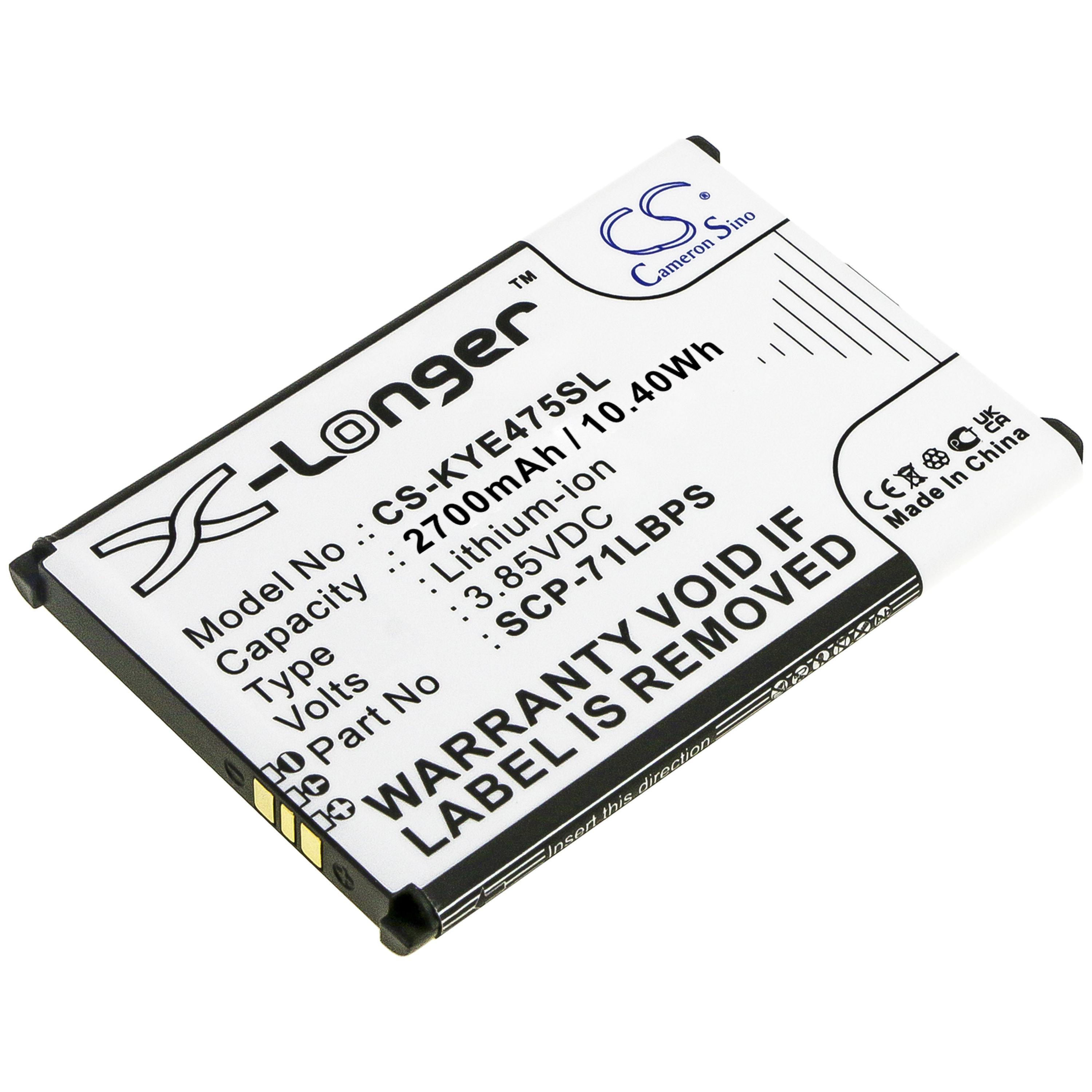 Cameron Sino 2700 mAh for Kyocera