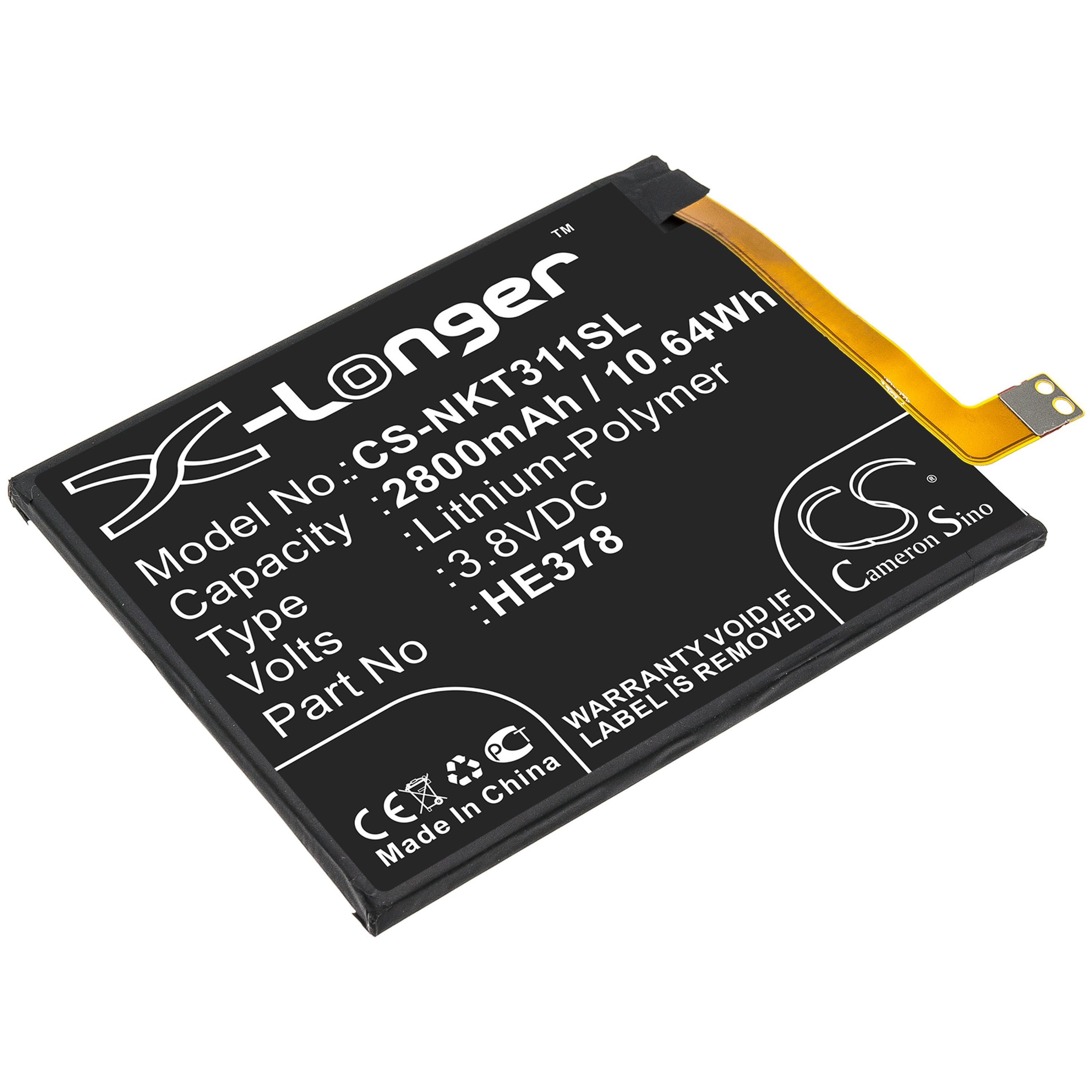 Cameron Sino 2800 mAh for Nokia