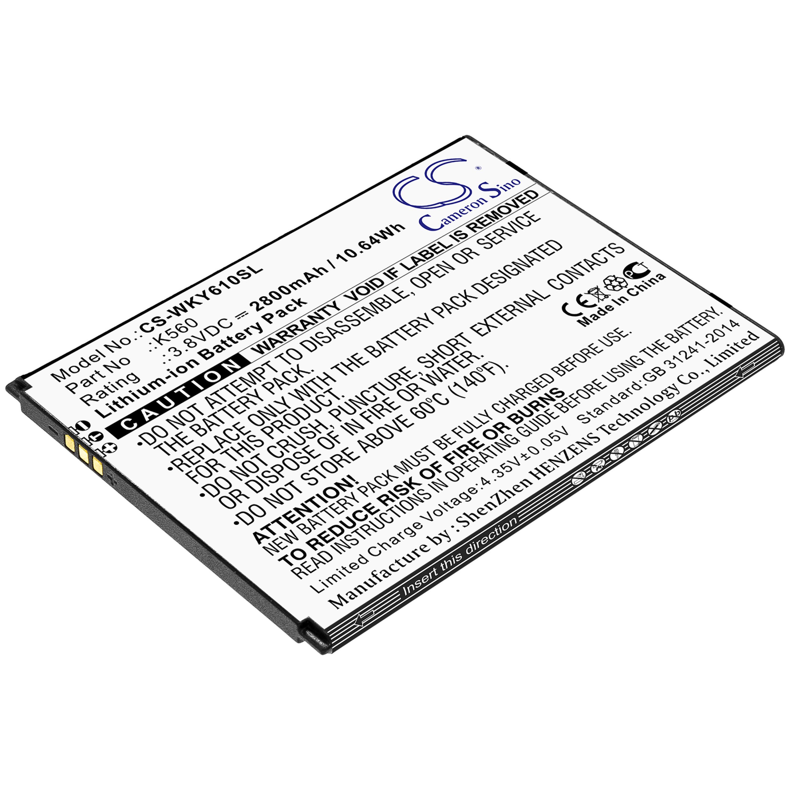 Cameron Sino 2800 mAh for Wiko