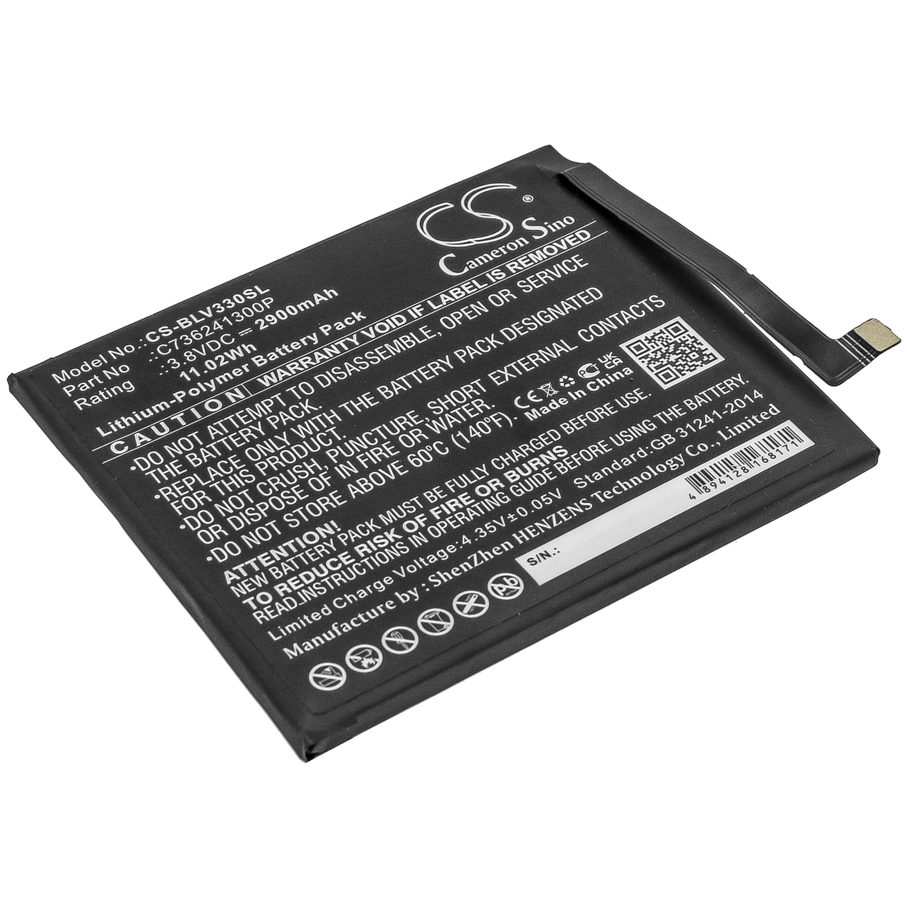 Cameron Sino 2900 mAh for BLU