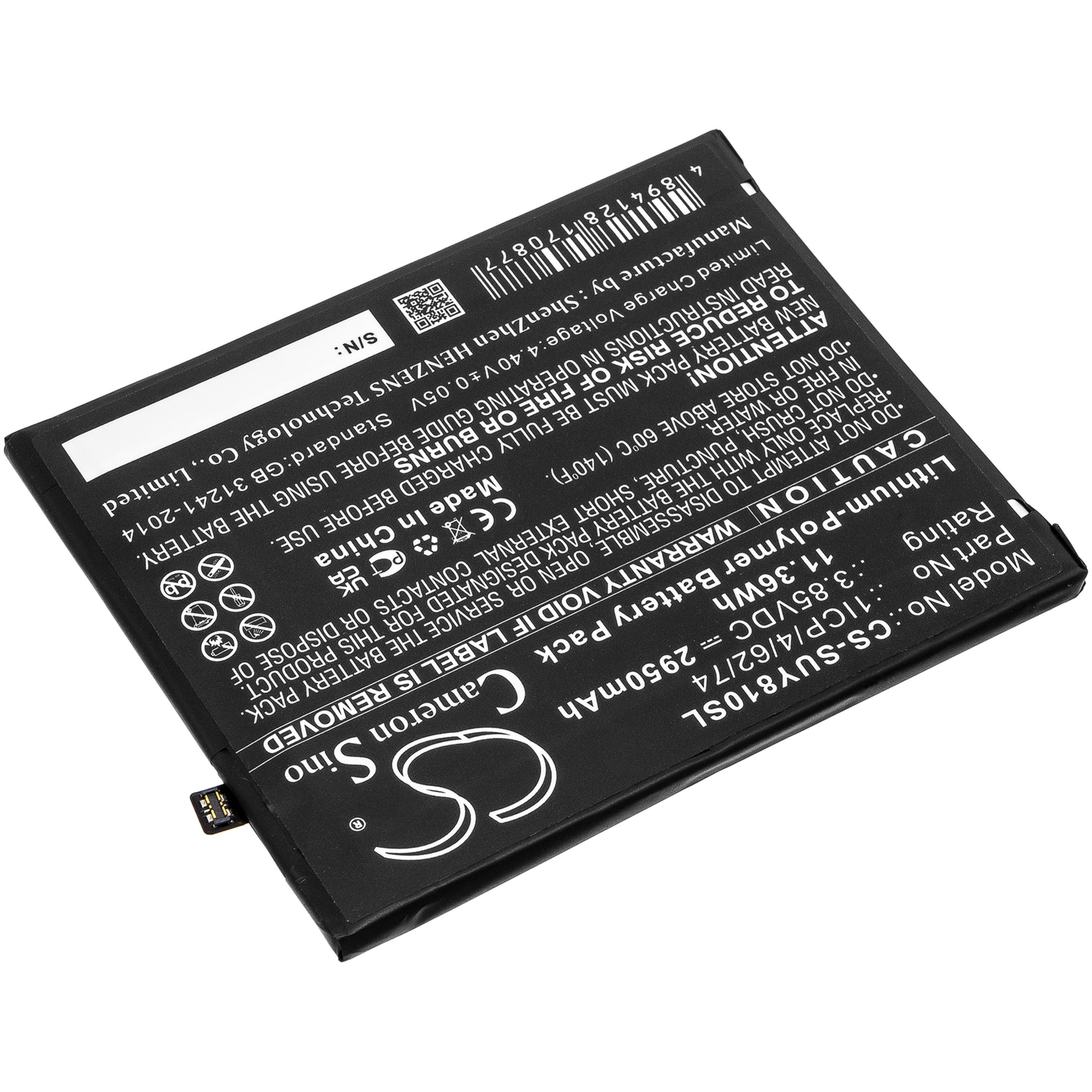 Cameron Sino 2950 mAh for Sugar