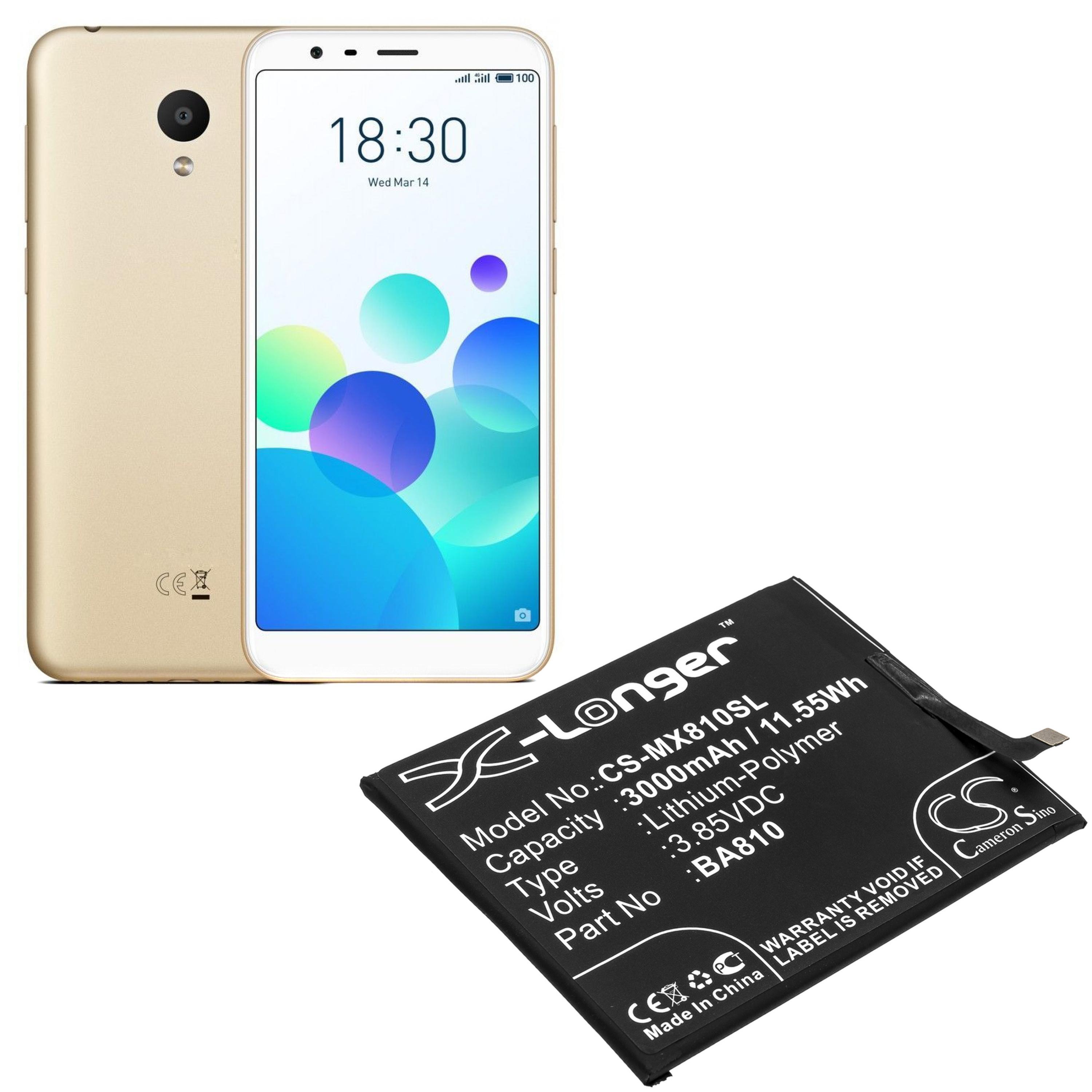 Cameron Sino 3000 mAh for MeiZu
