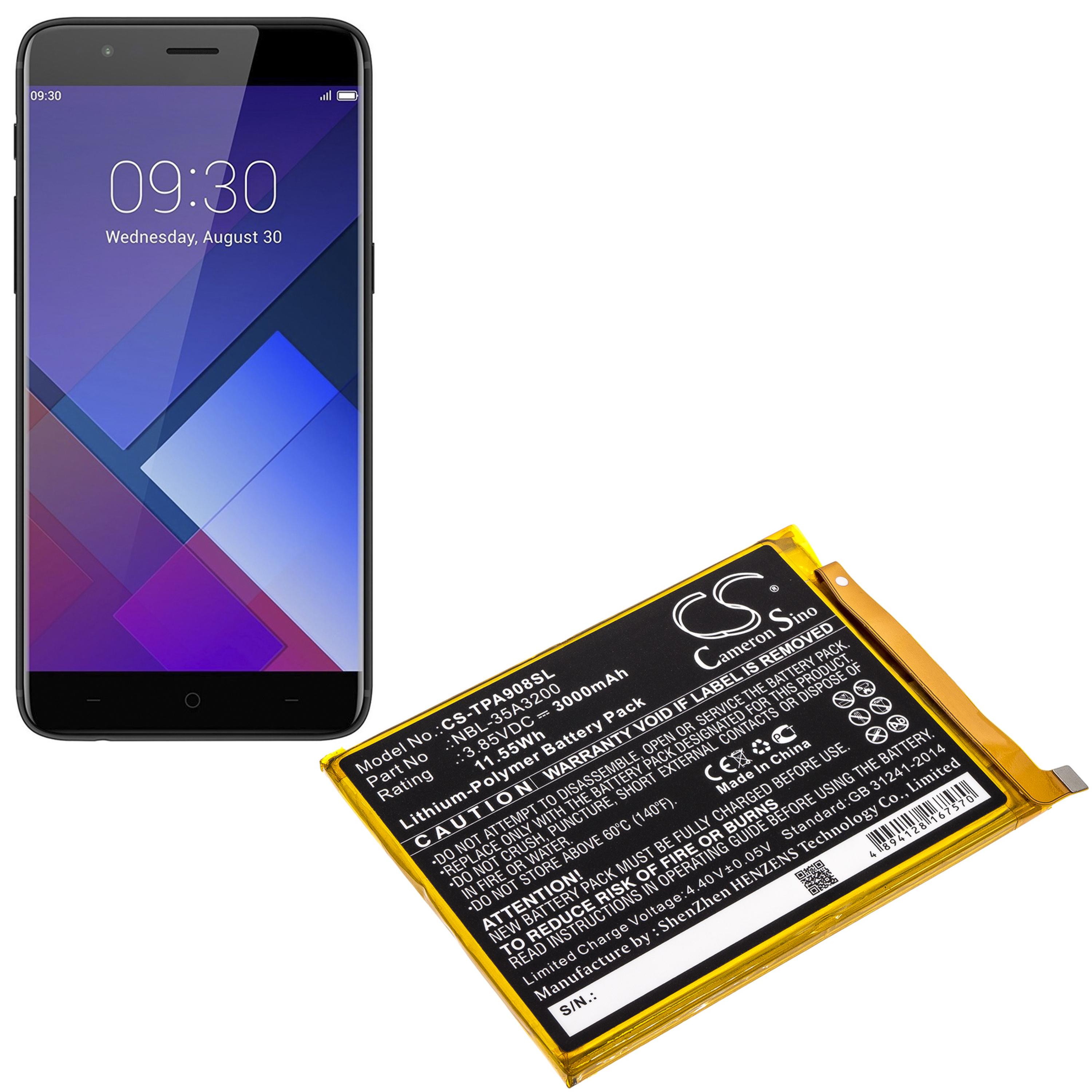 Cameron Sino 3000 mAh for Neffos