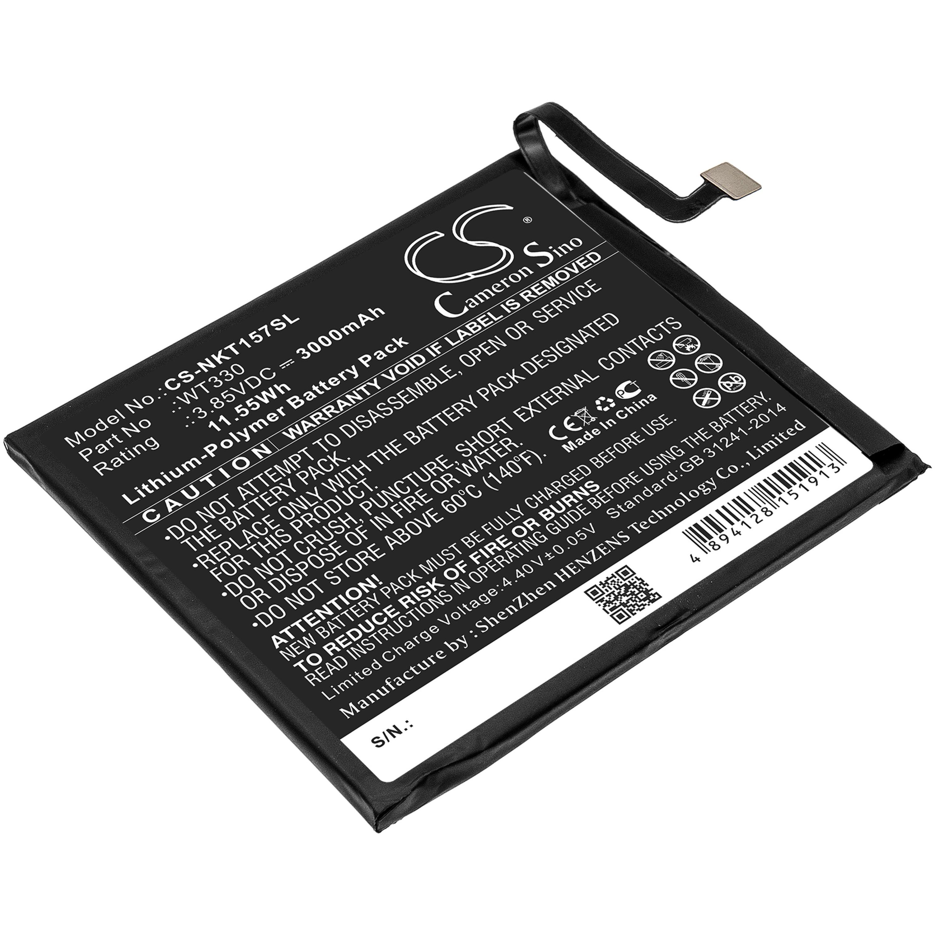 Cameron Sino 3000 mAh for Nokia