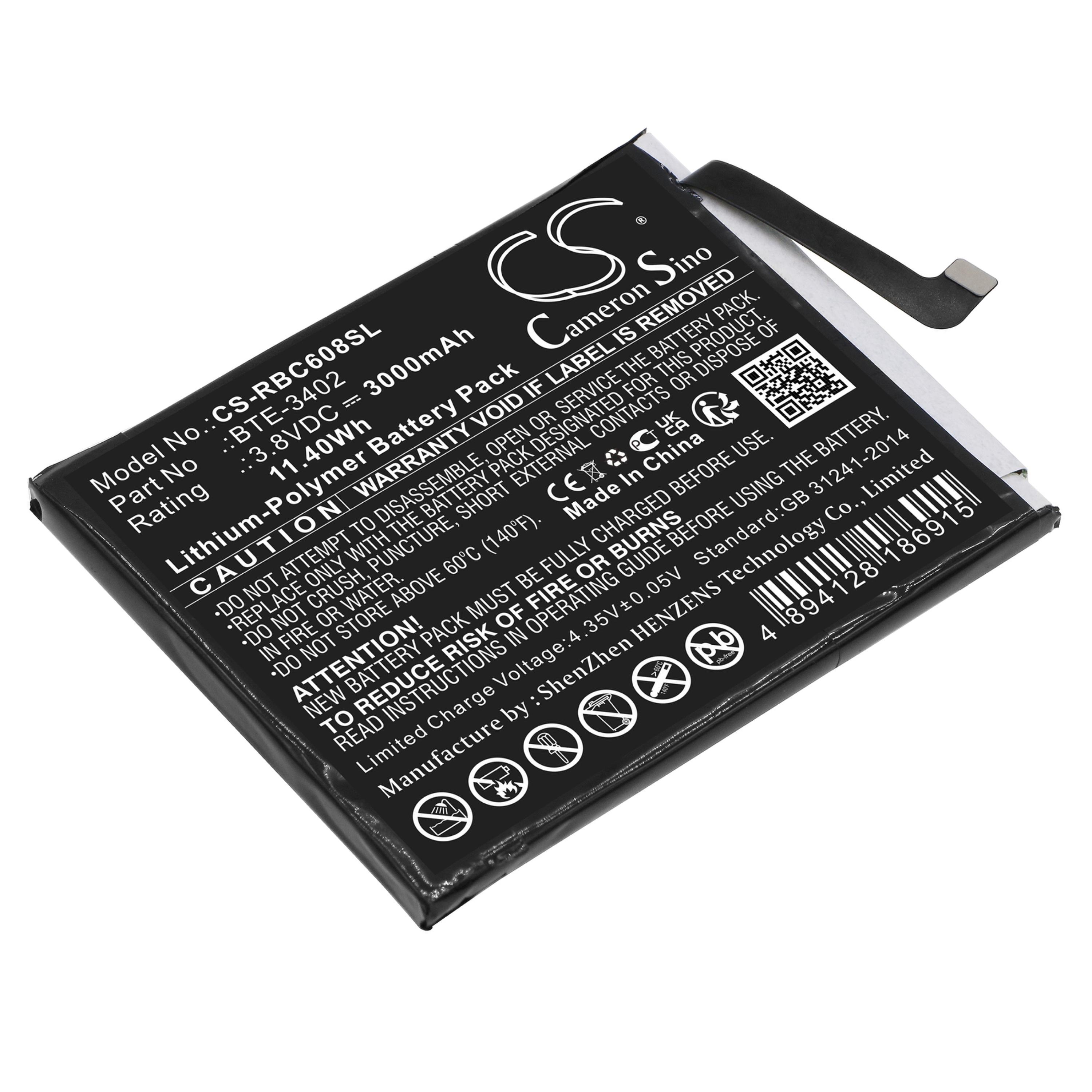 Cameron Sino 3000mAh Replacement Battery for