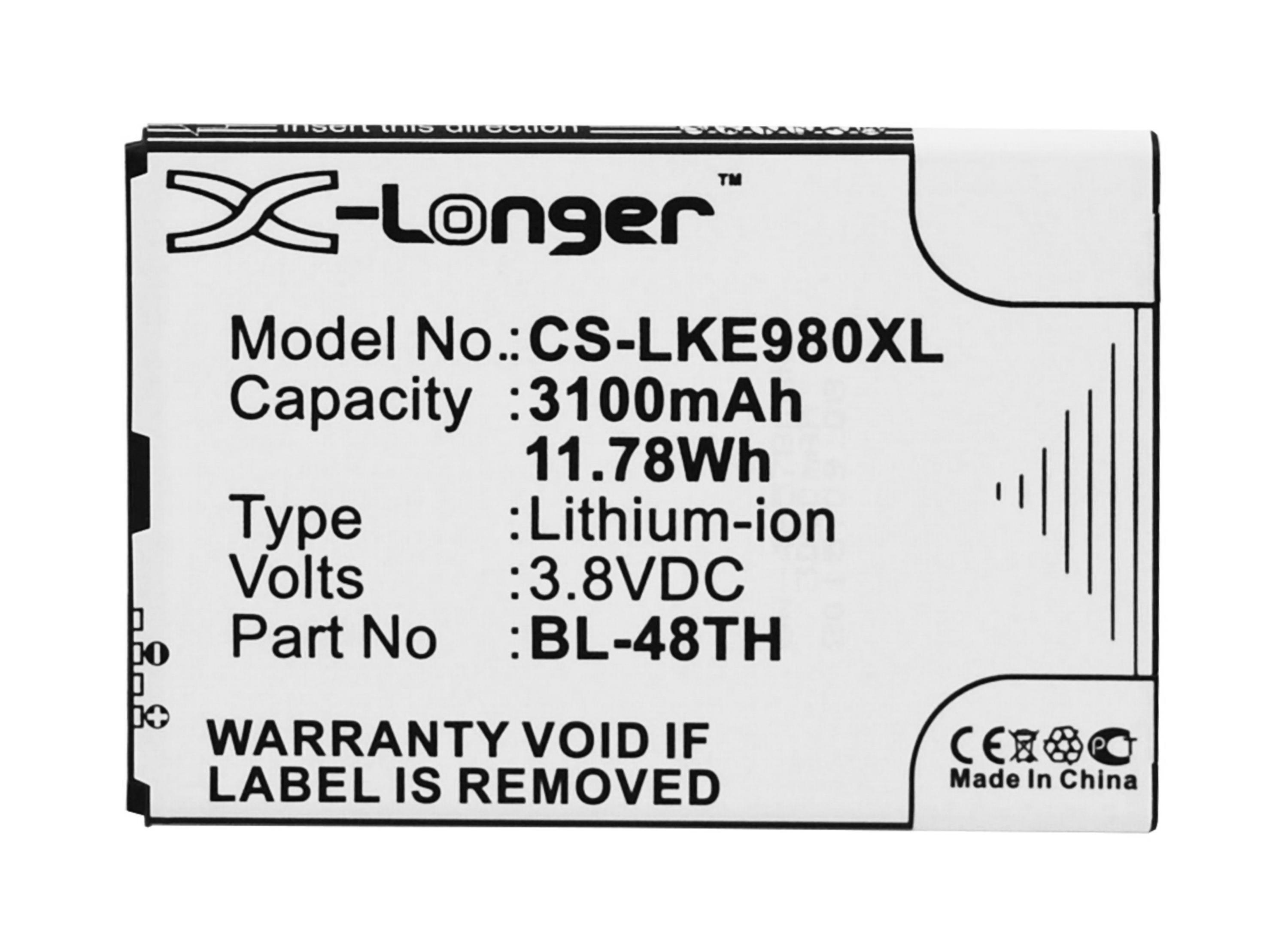Cameron Sino 3100 mAh for LG