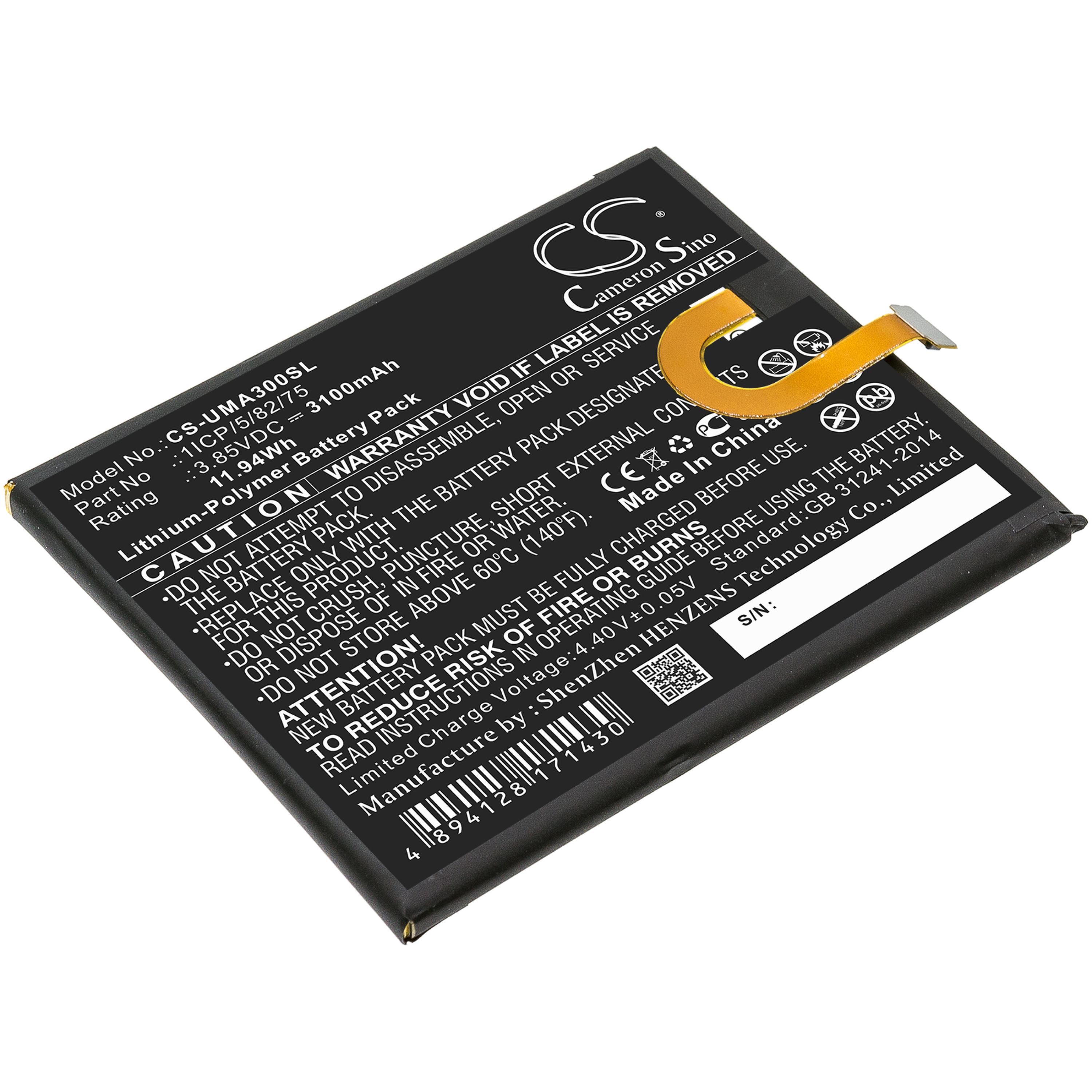 Cameron Sino 3100 mAh for UMI