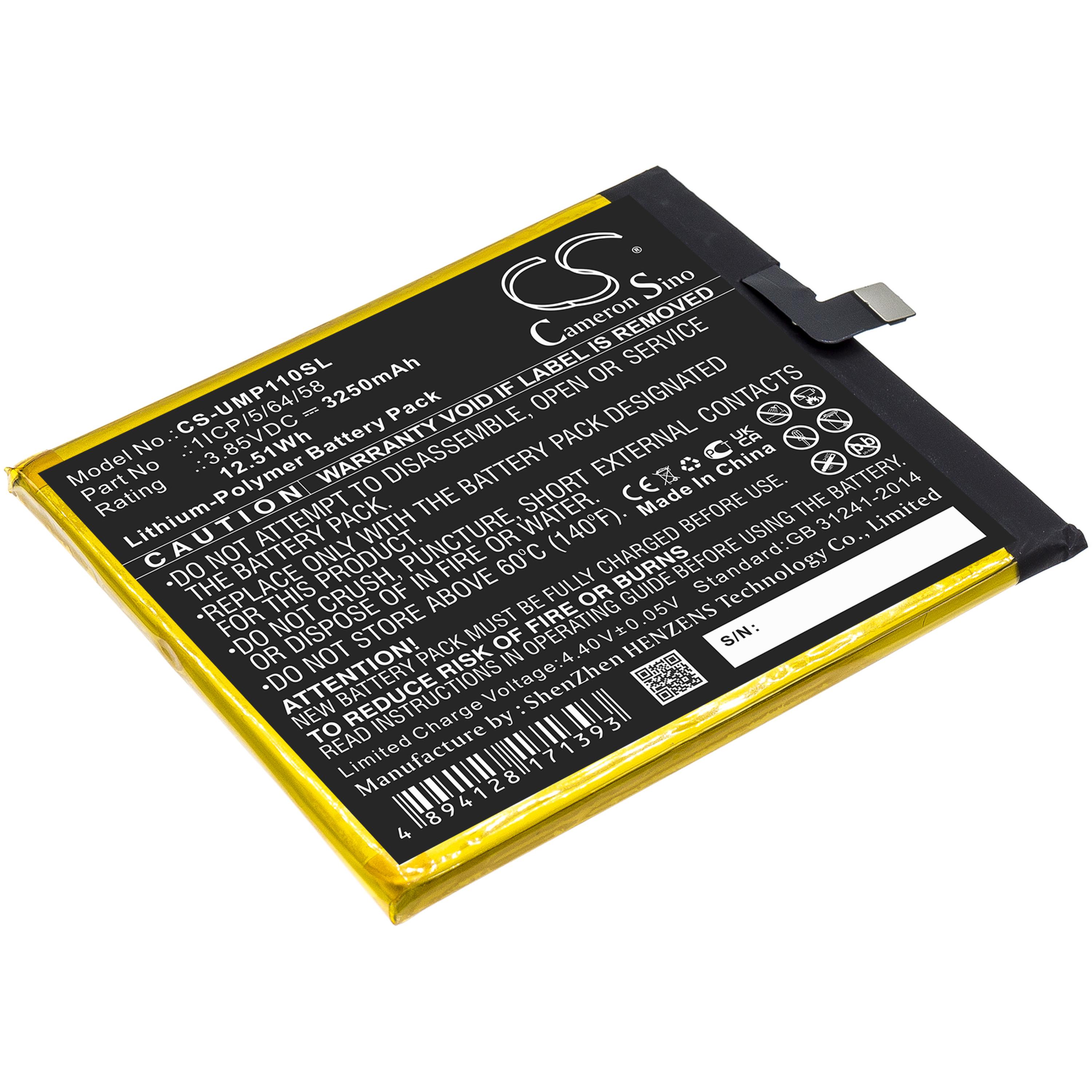 Cameron Sino 3250 mAh for UMI