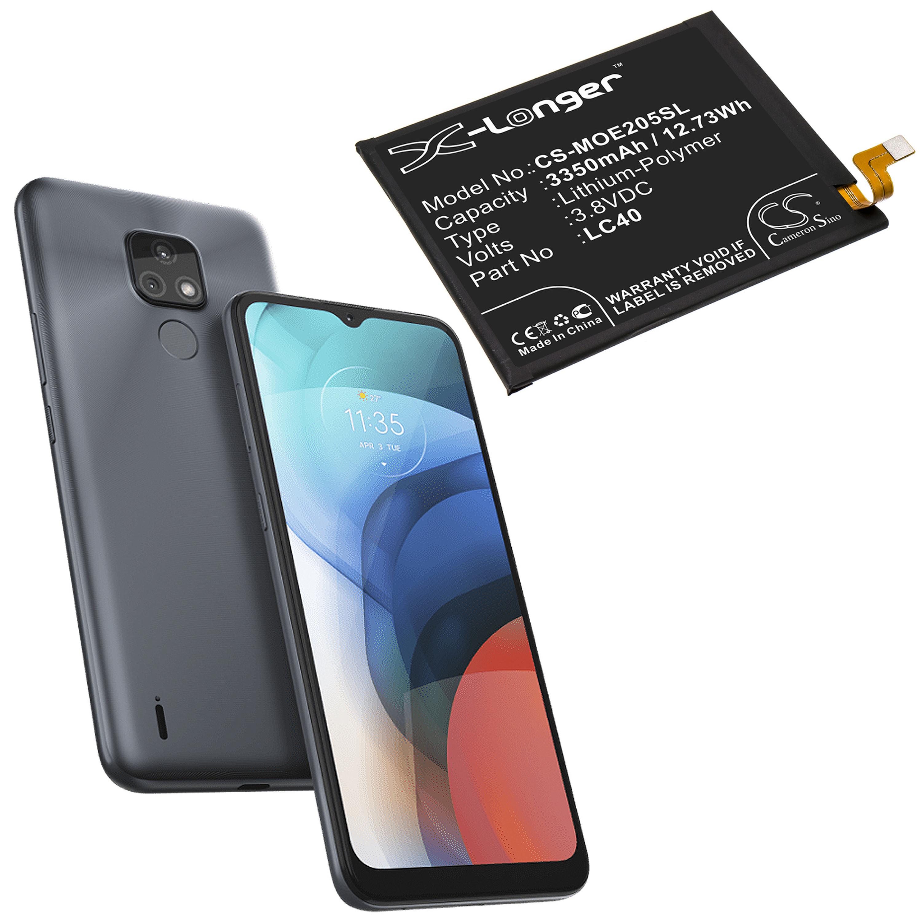 Cameron Sino 3350 mAh for Motorola