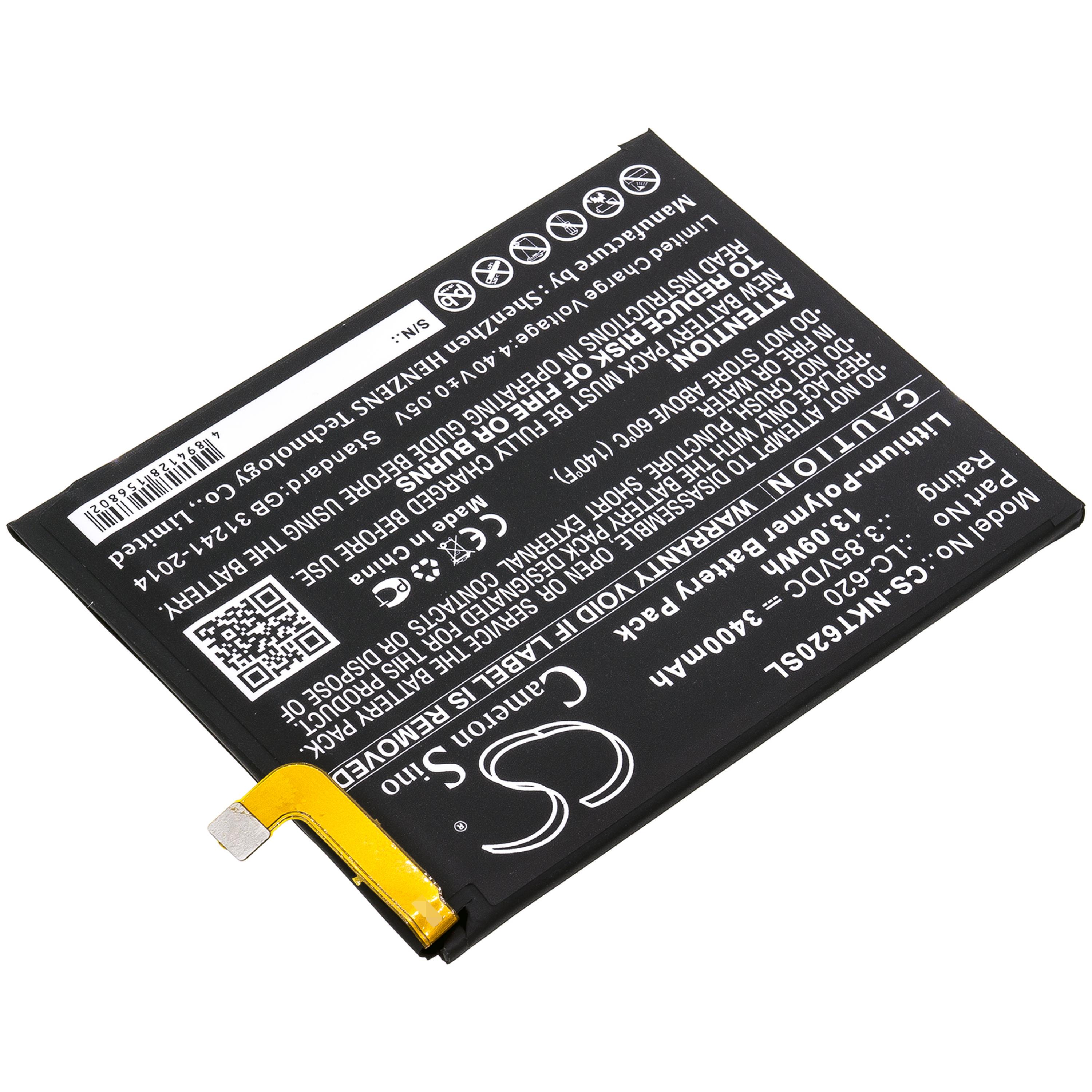 Cameron Sino 3400 mAh for Nokia