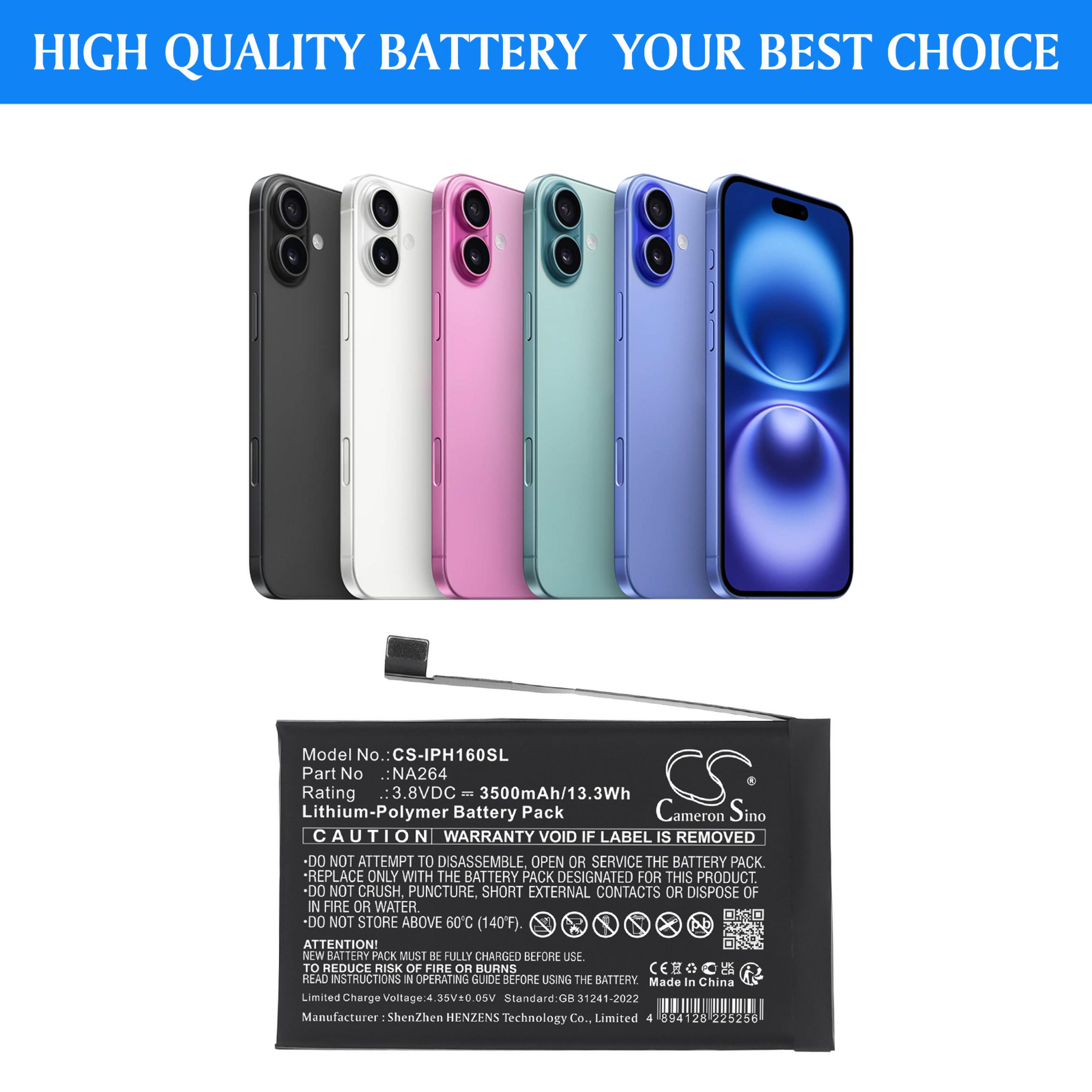 Cameron Sino 3500 mAh for Apple