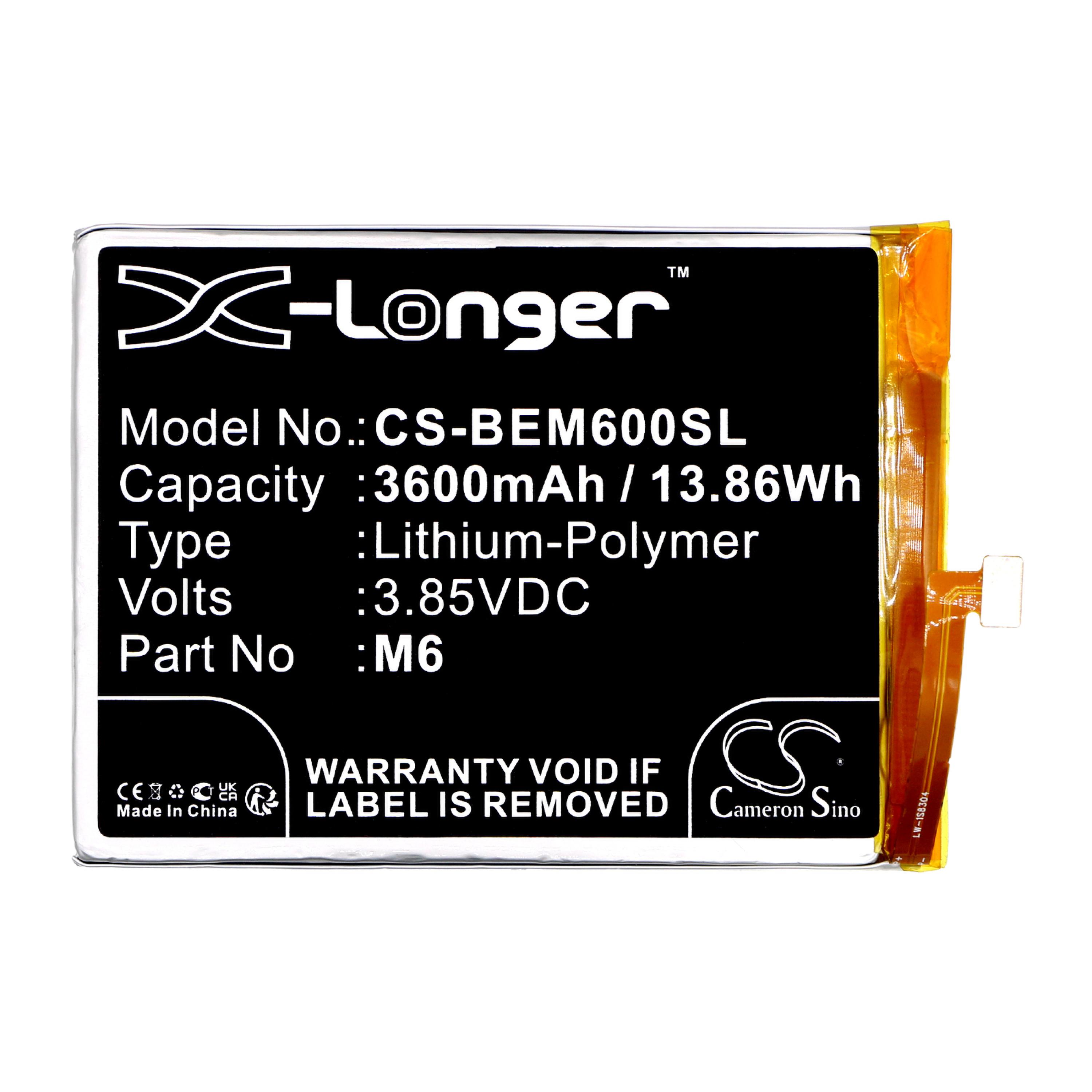 Cameron Sino 3600 mAh for Bea-fon