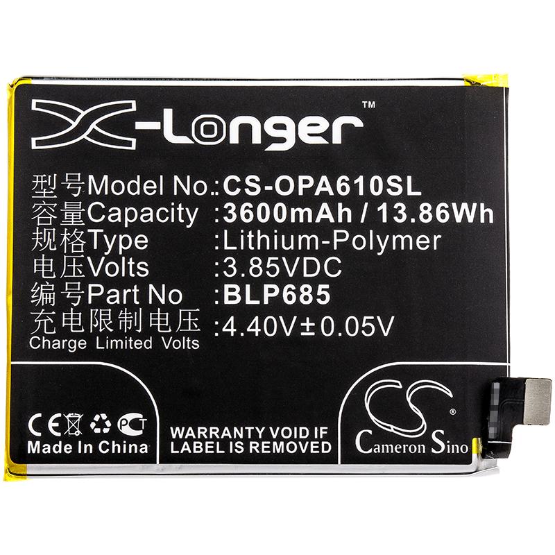 Cameron Sino 3600 mAh for OnePlus