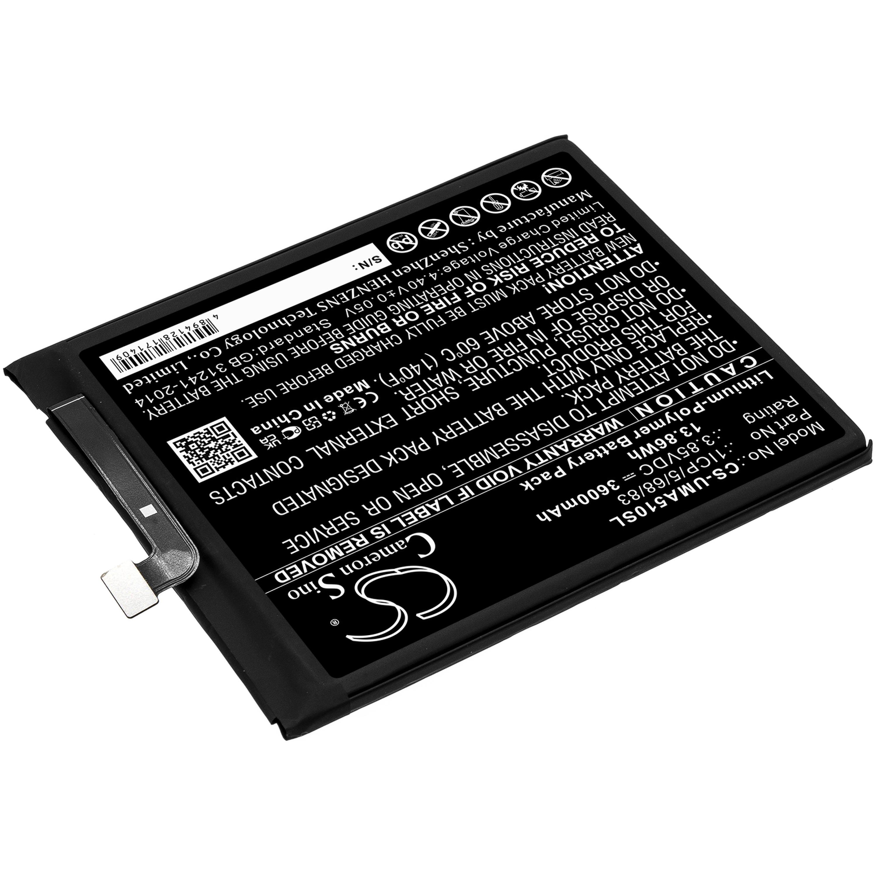 Cameron Sino 3600 mAh for UMI