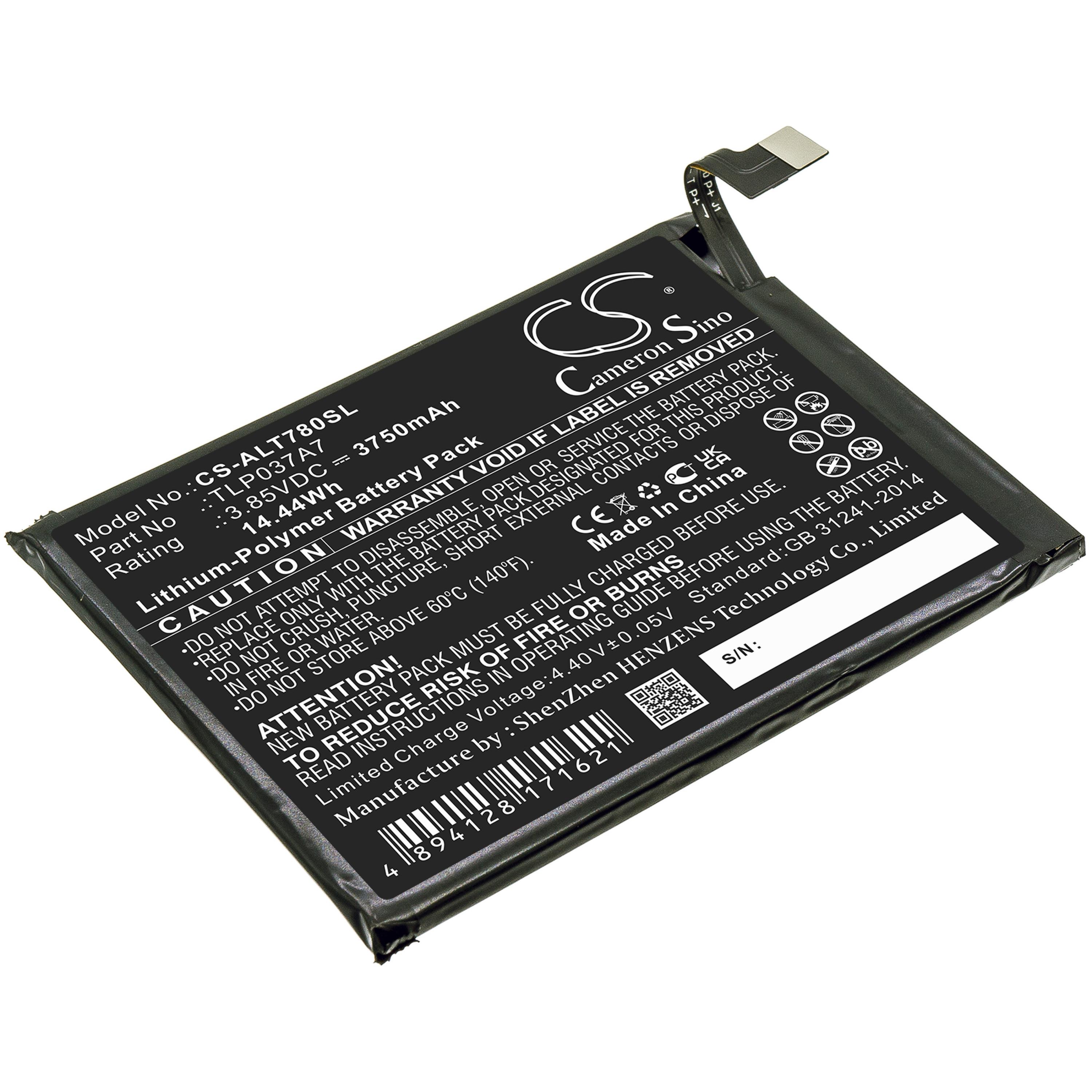 Cameron Sino 3750 mAh for Alcatel