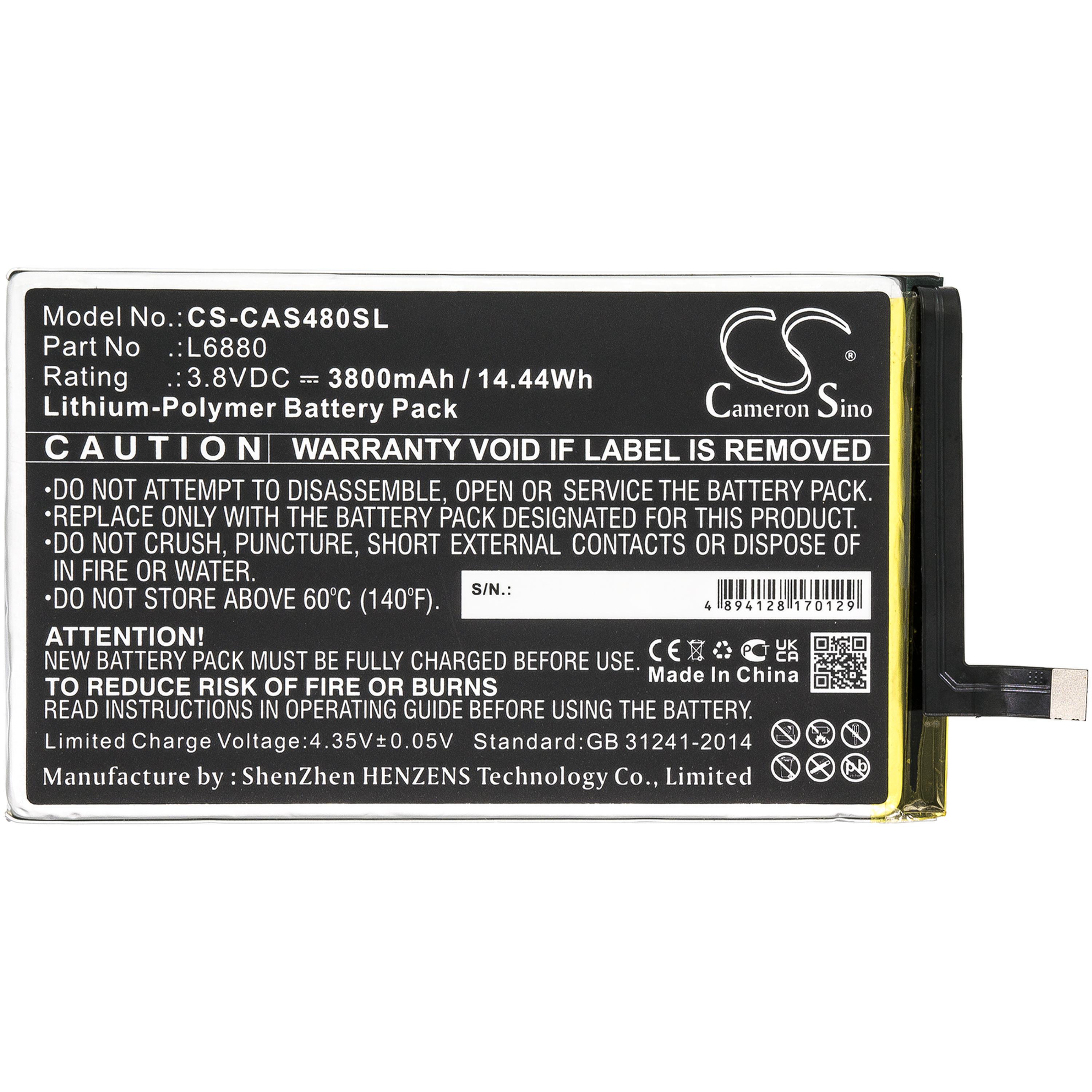Cameron Sino 3800 mAh for CAT