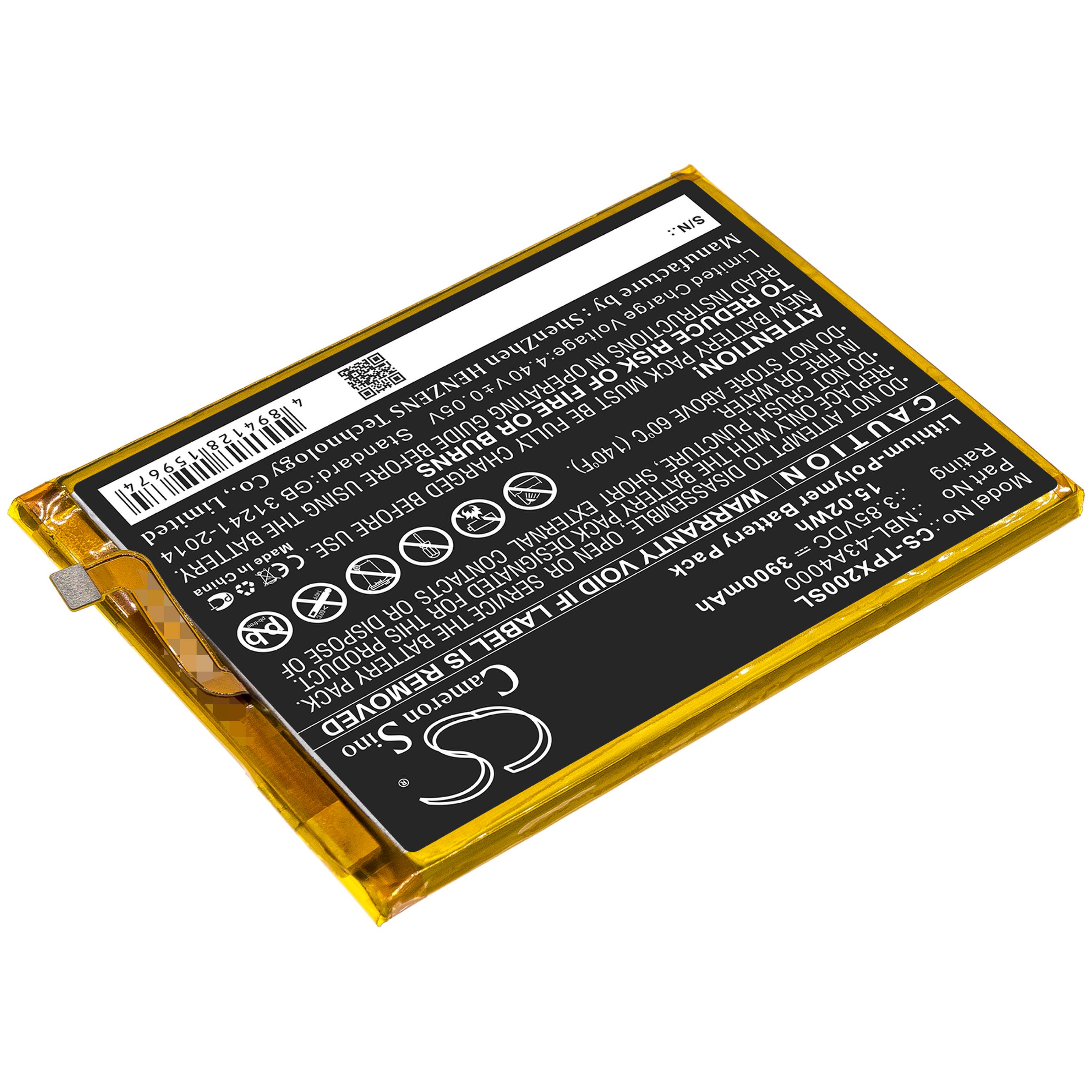 Cameron Sino 3900mAh Battery for Neffos