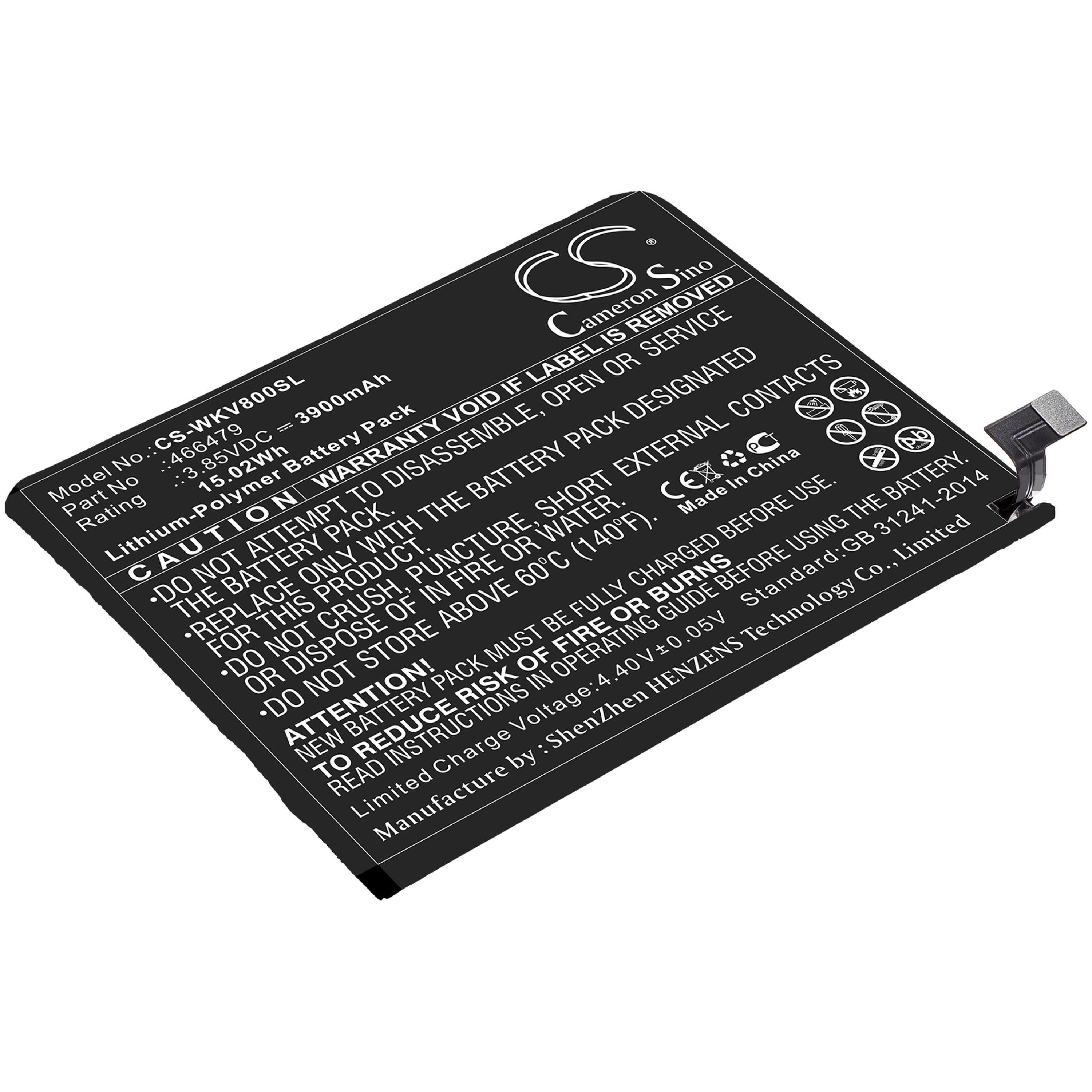 Cameron Sino 3900mAh Battery for Wiko