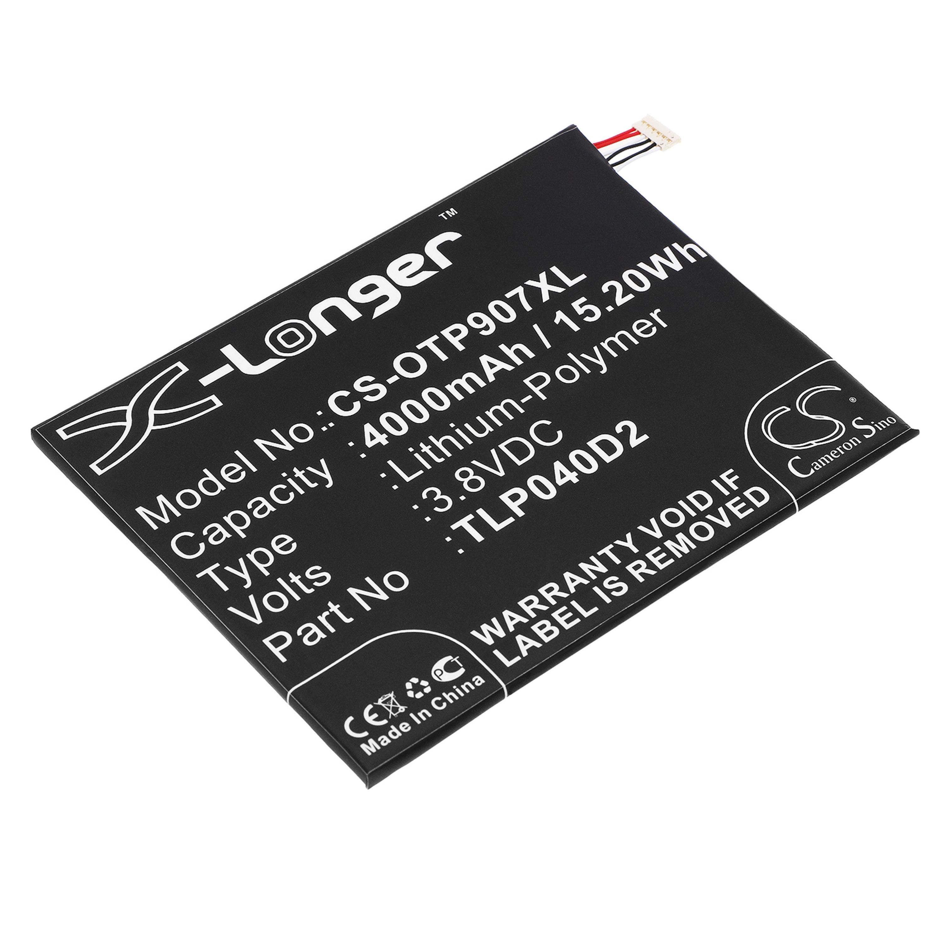 Cameron Sino 4000 mAh for Alcatel