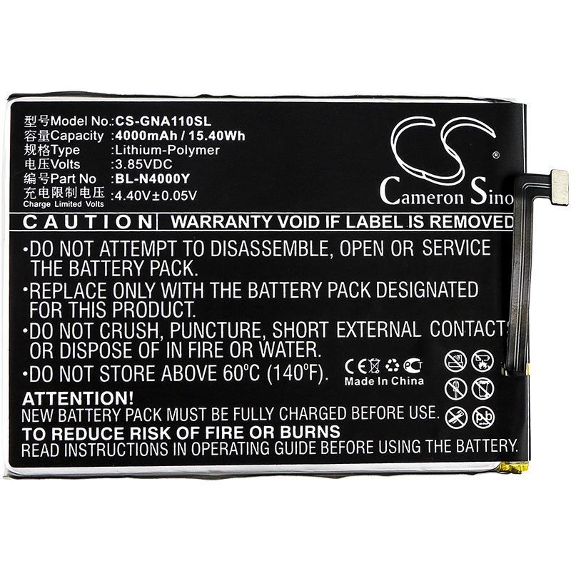 Cameron Sino 4000 mAh for GIONEE