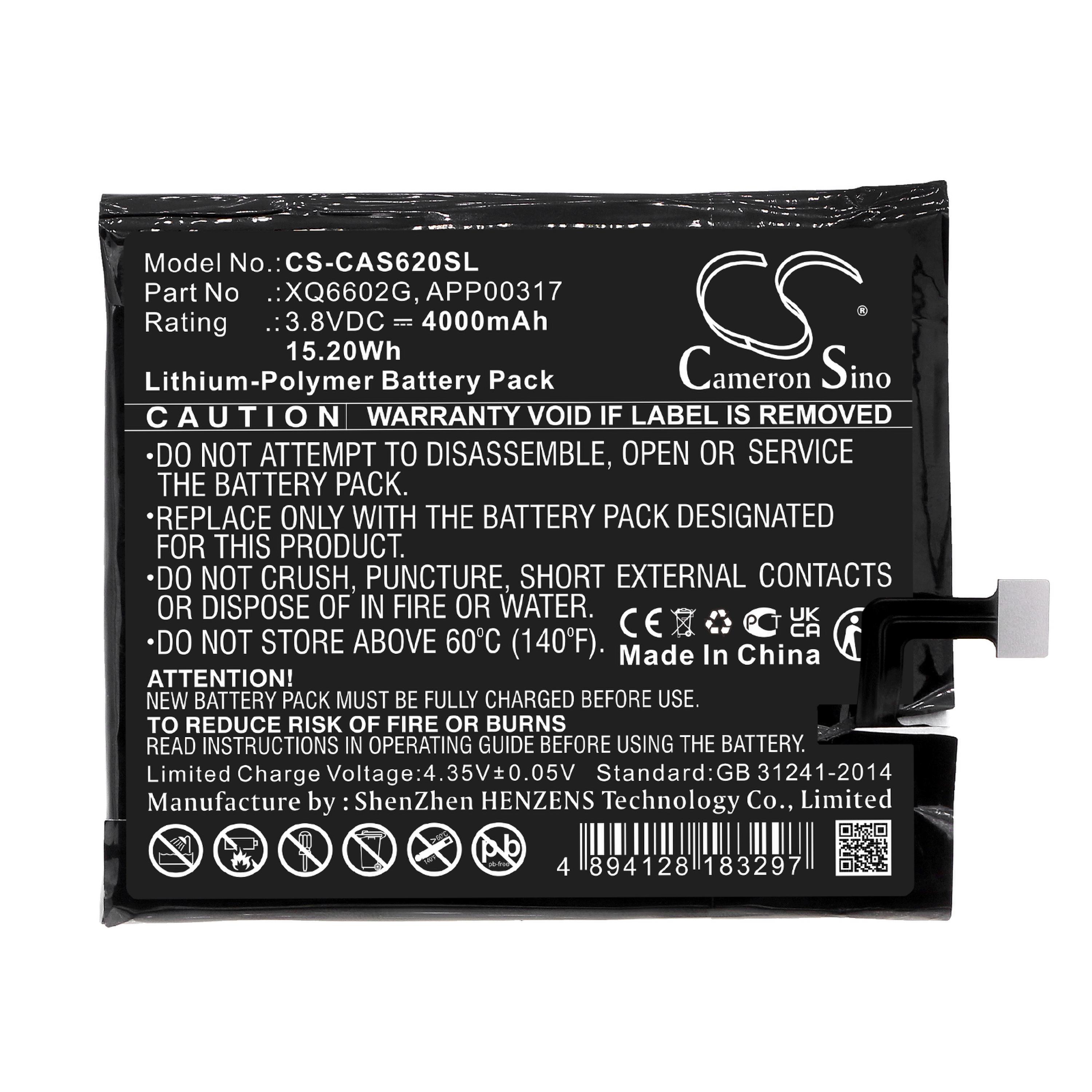 Cameron Sino 4000mAh Battery for CAT