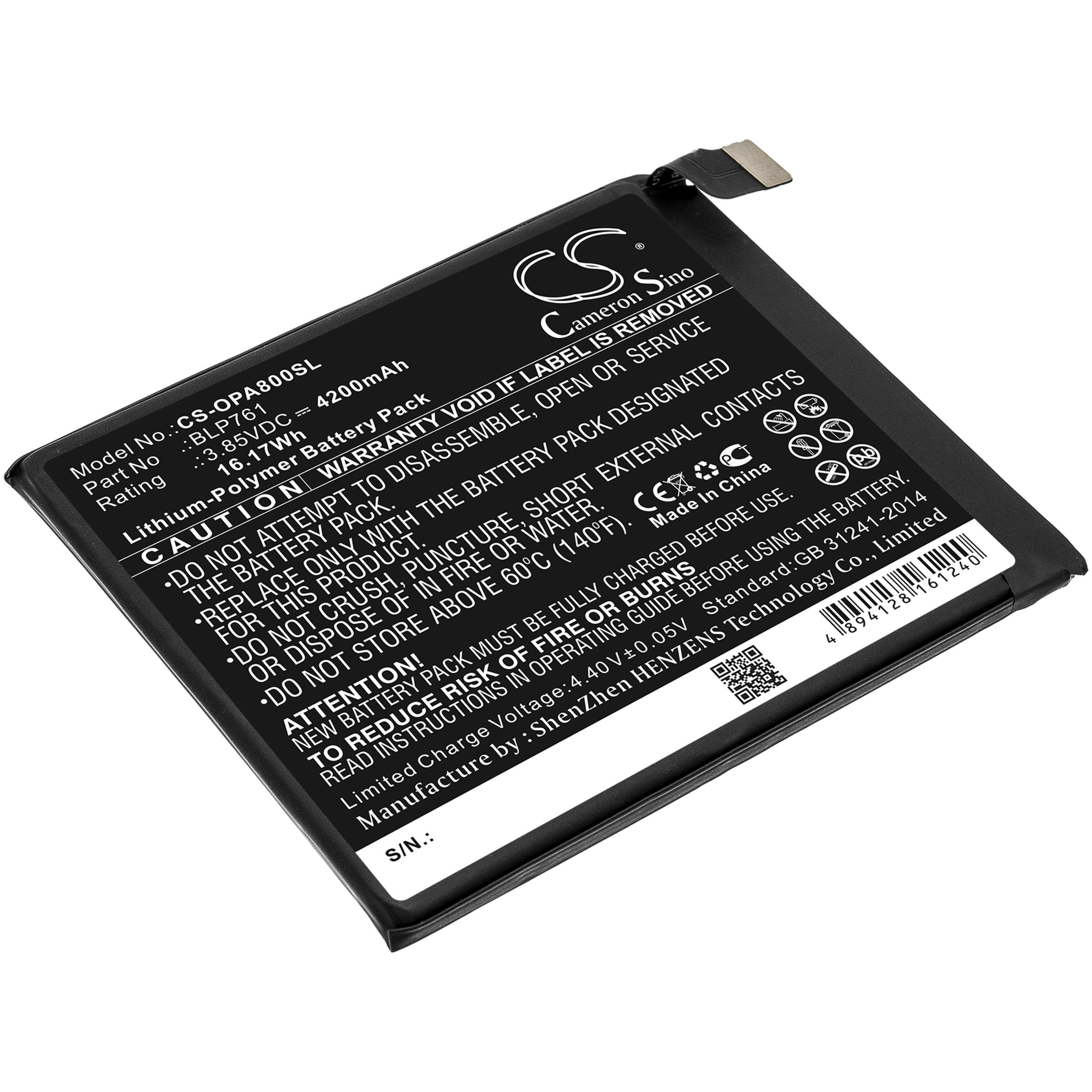 Cameron Sino 4200 mAh for OnePlus