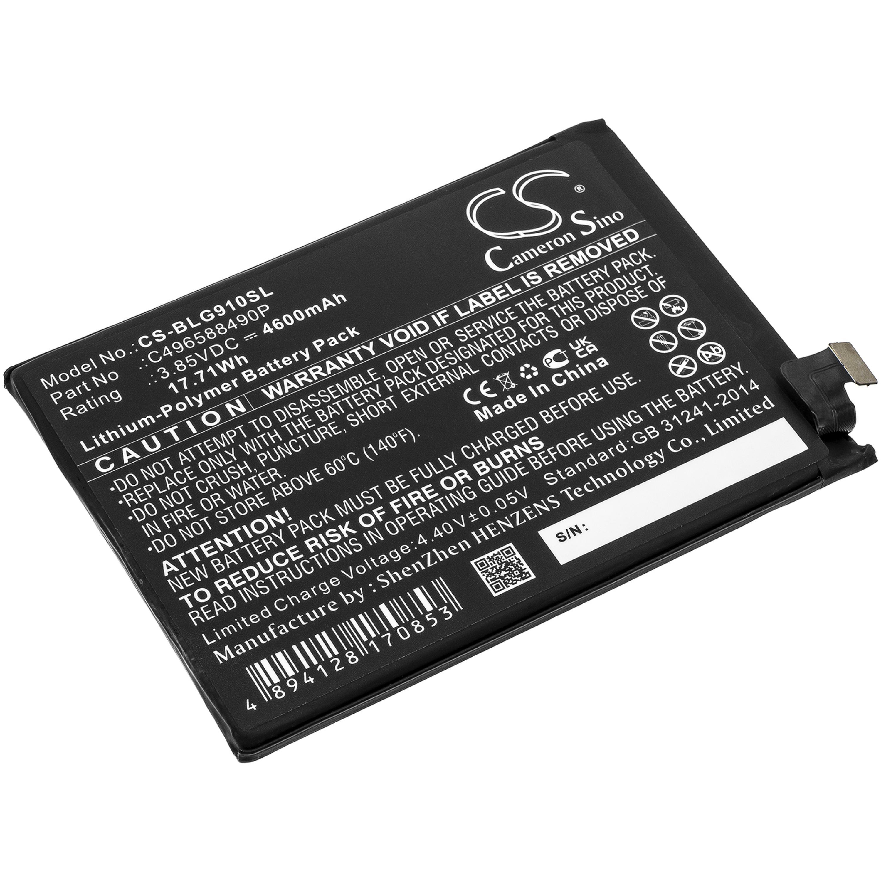 Cameron Sino 4600 mAh for BLU