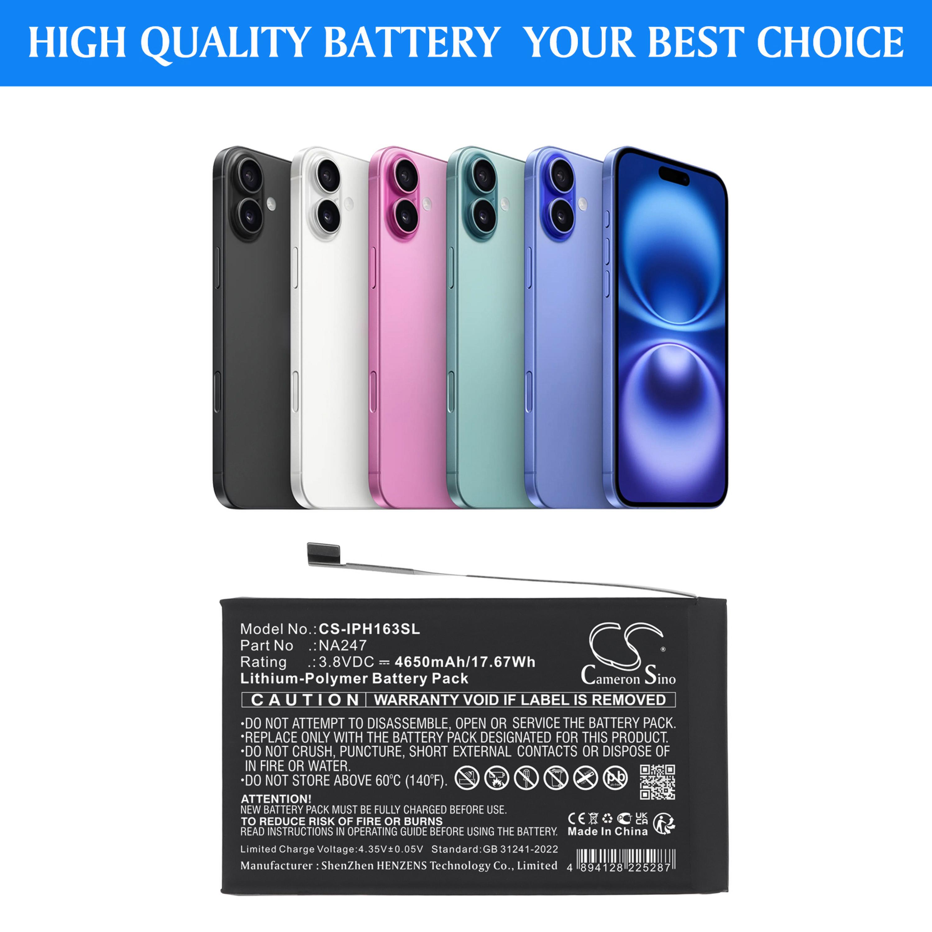 Cameron Sino 4650 mAh for Apple