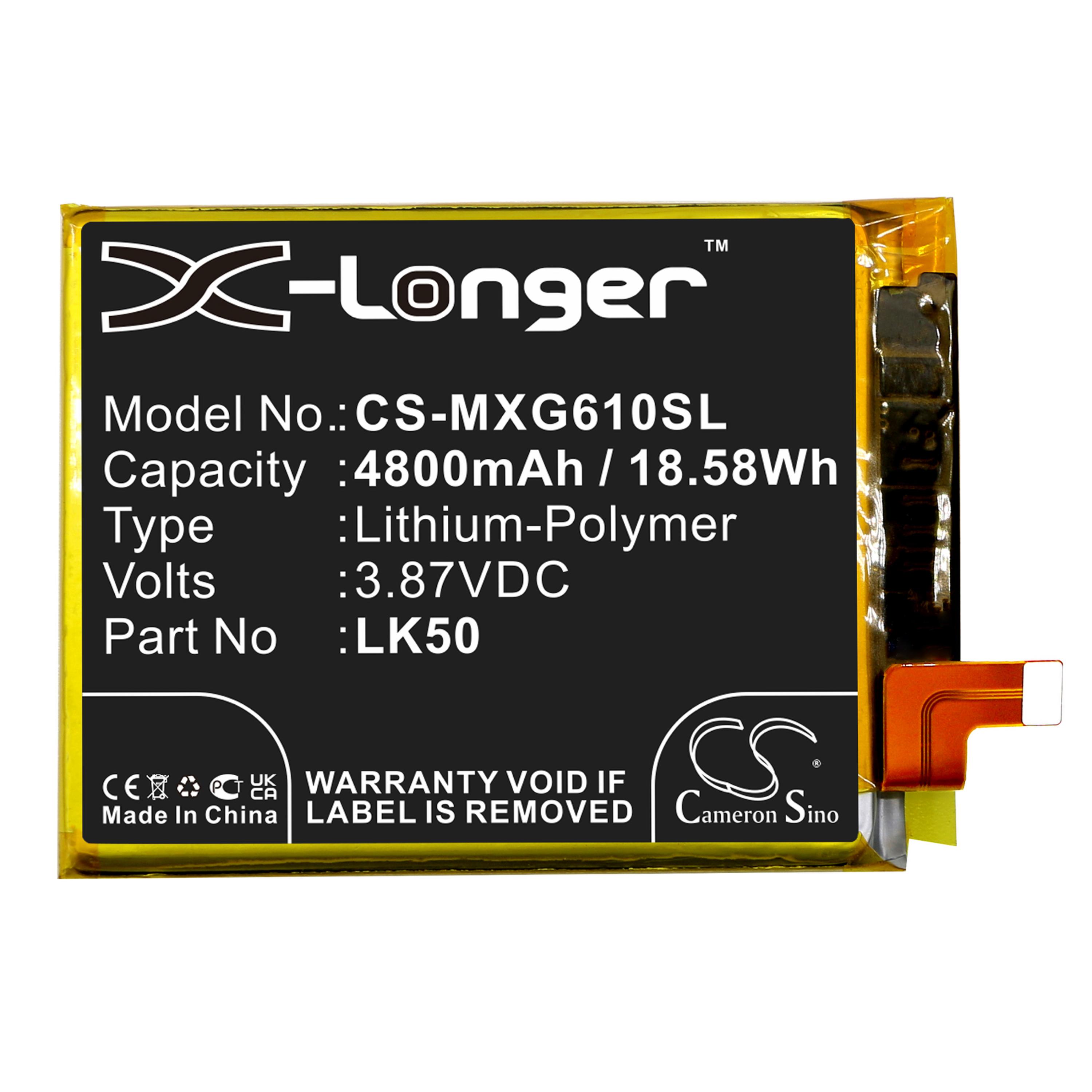 Cameron Sino 4800 mAh for Motorola