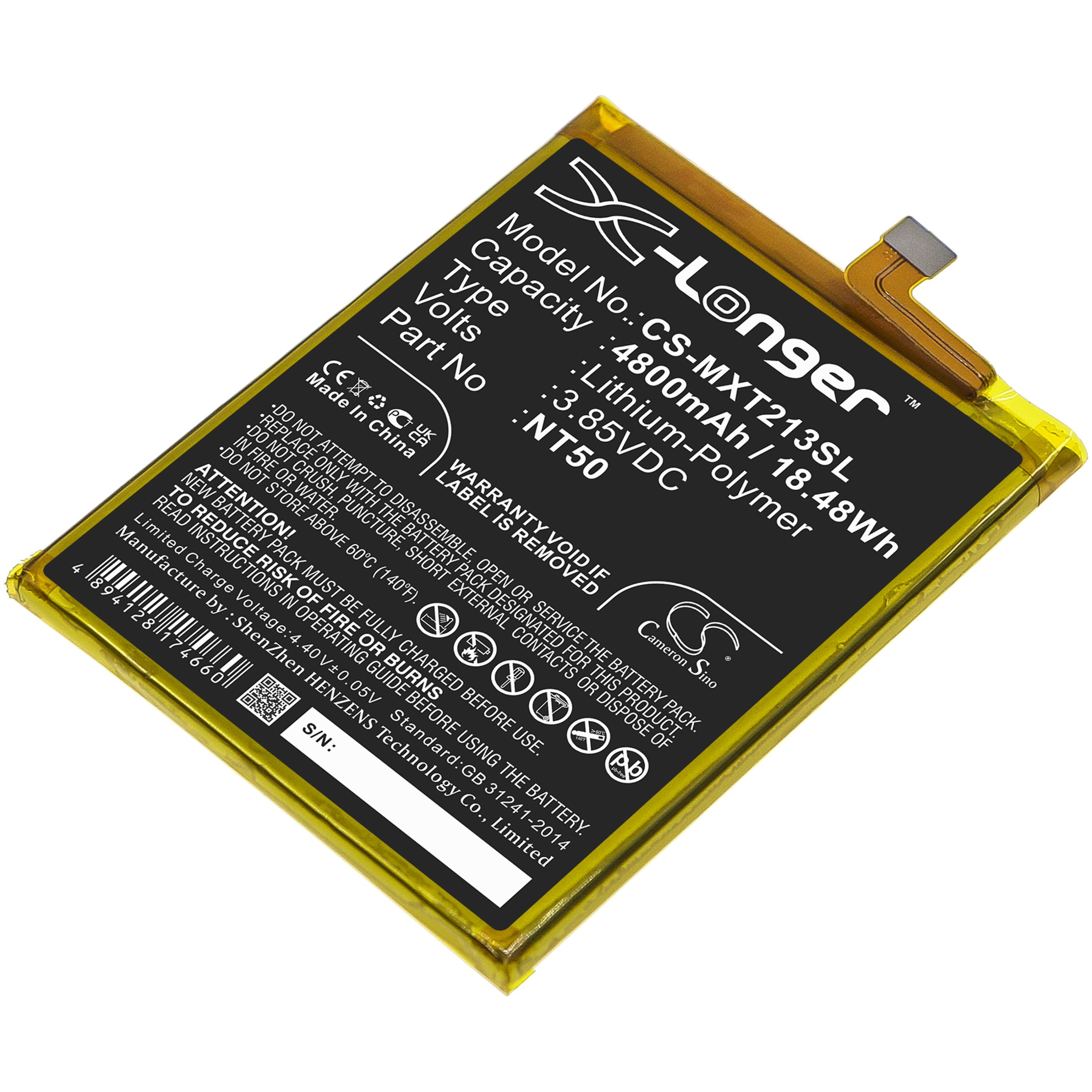 Cameron Sino 4800 mAh for Motorola