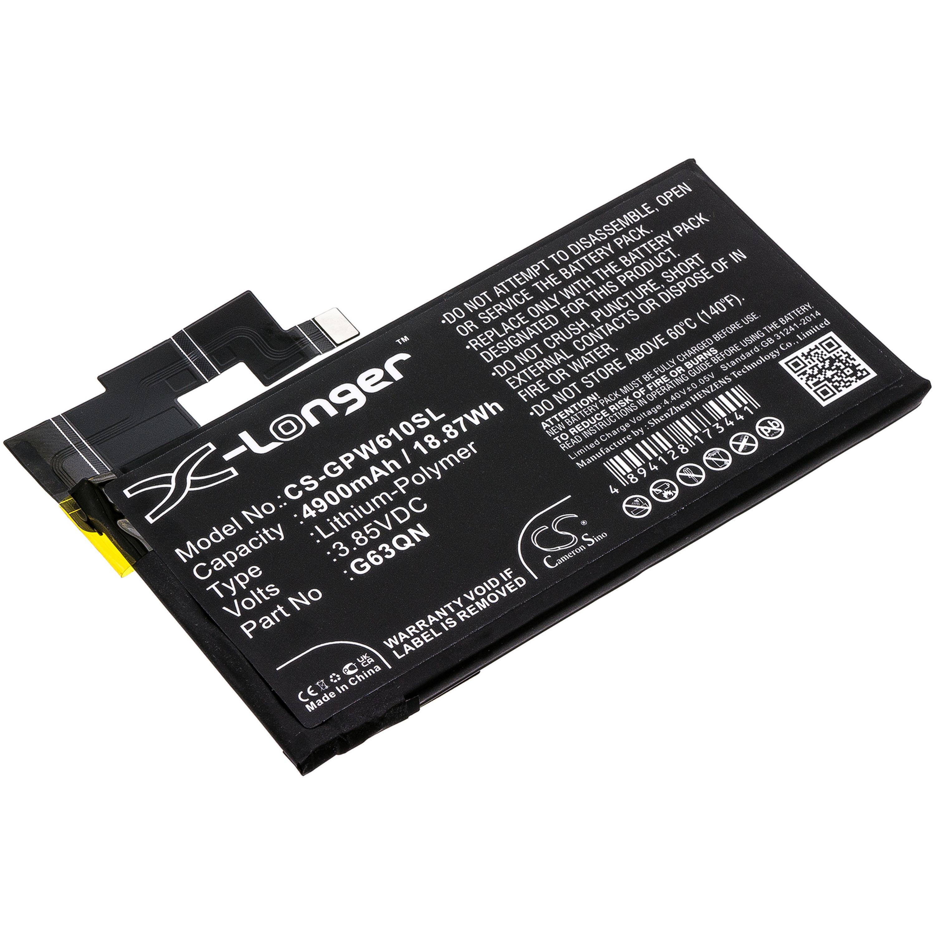 Cameron Sino 4900 mAh for Google