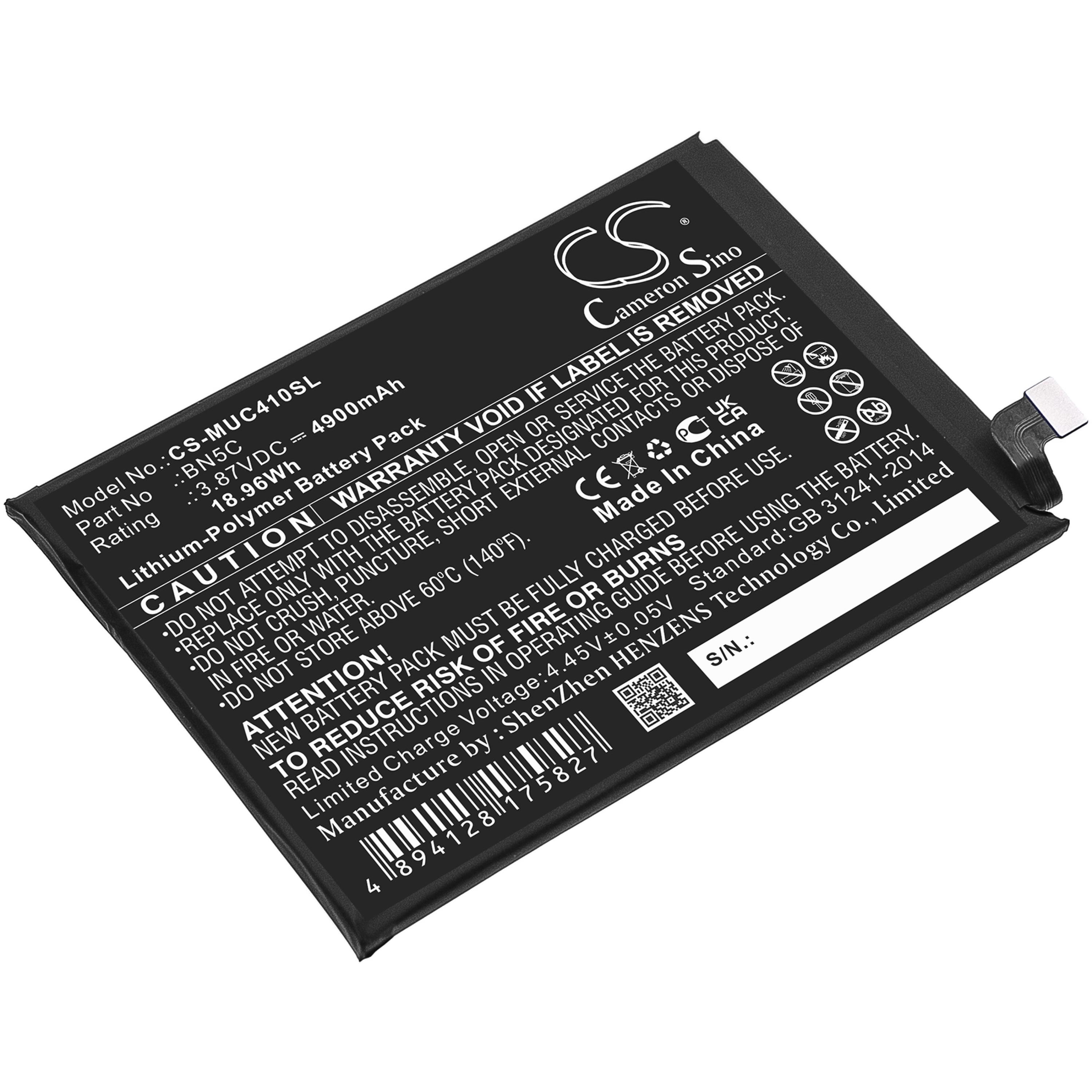 Cameron Sino 4900 mAh for Poco