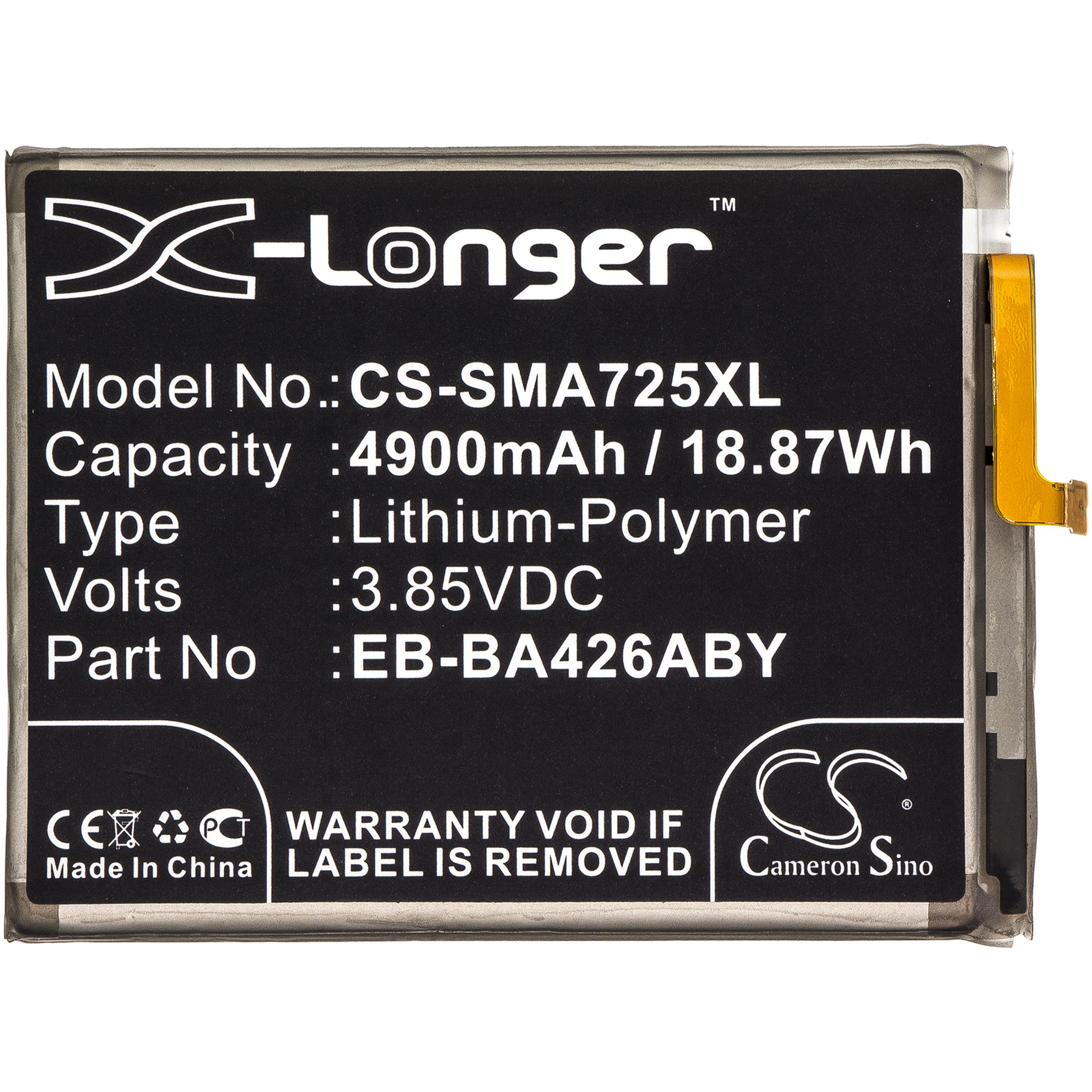 Cameron Sino 4900 mAh for Samsung