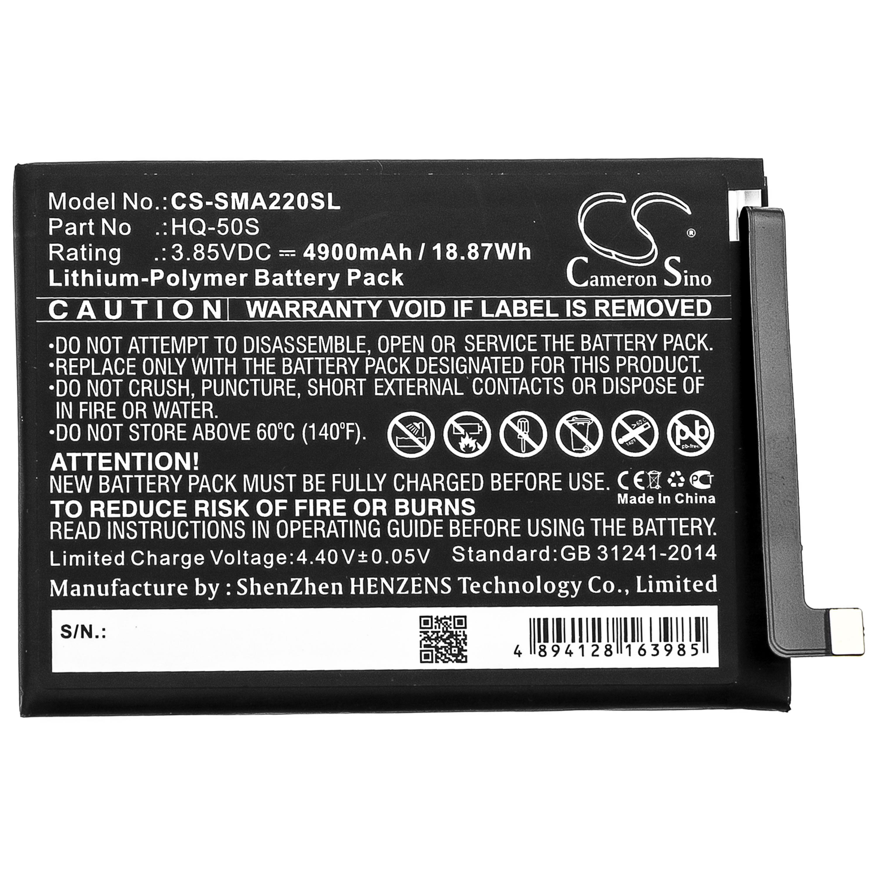 Cameron Sino 4900 mAh for Samsung