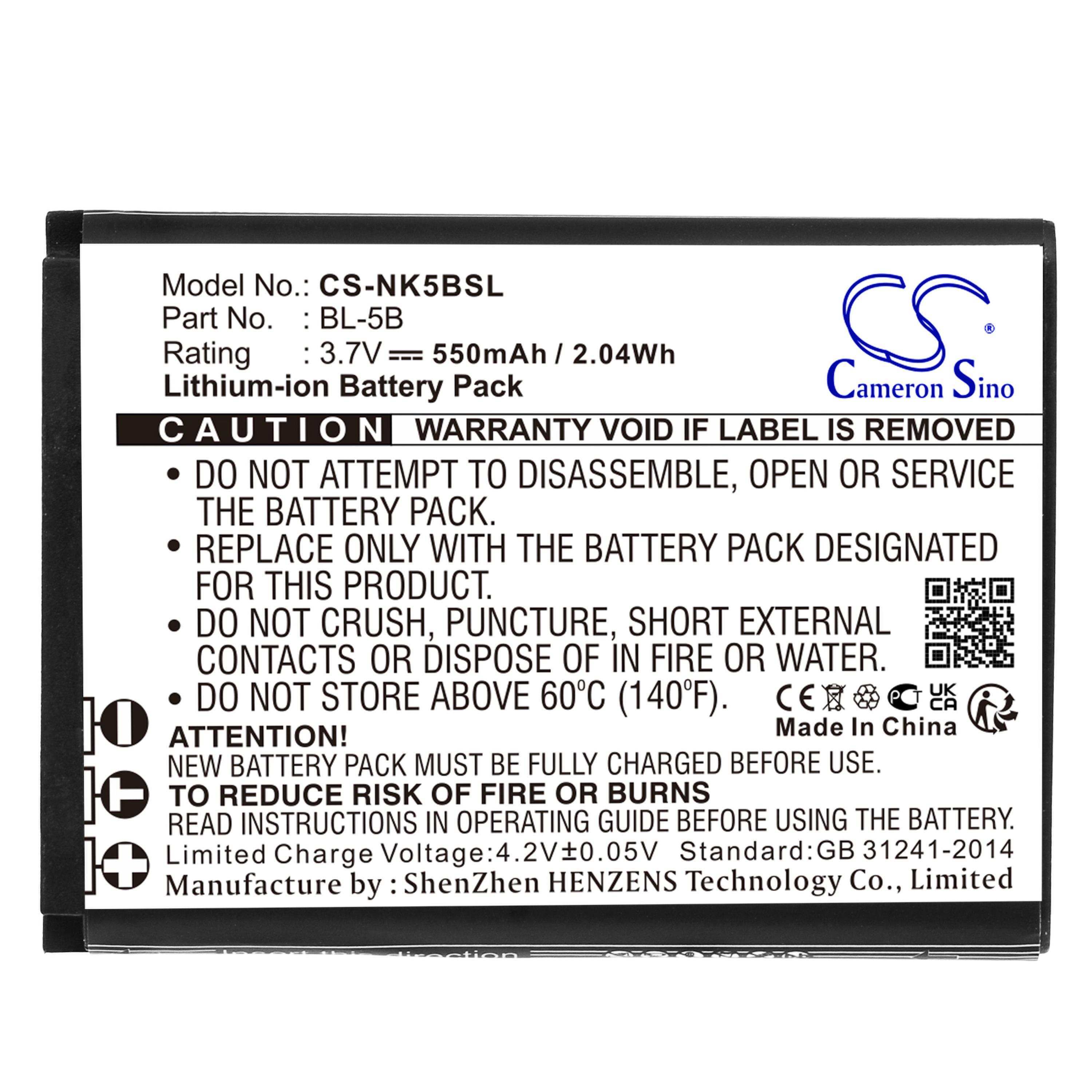 Cameron Sino 550 mAh for Alcatel