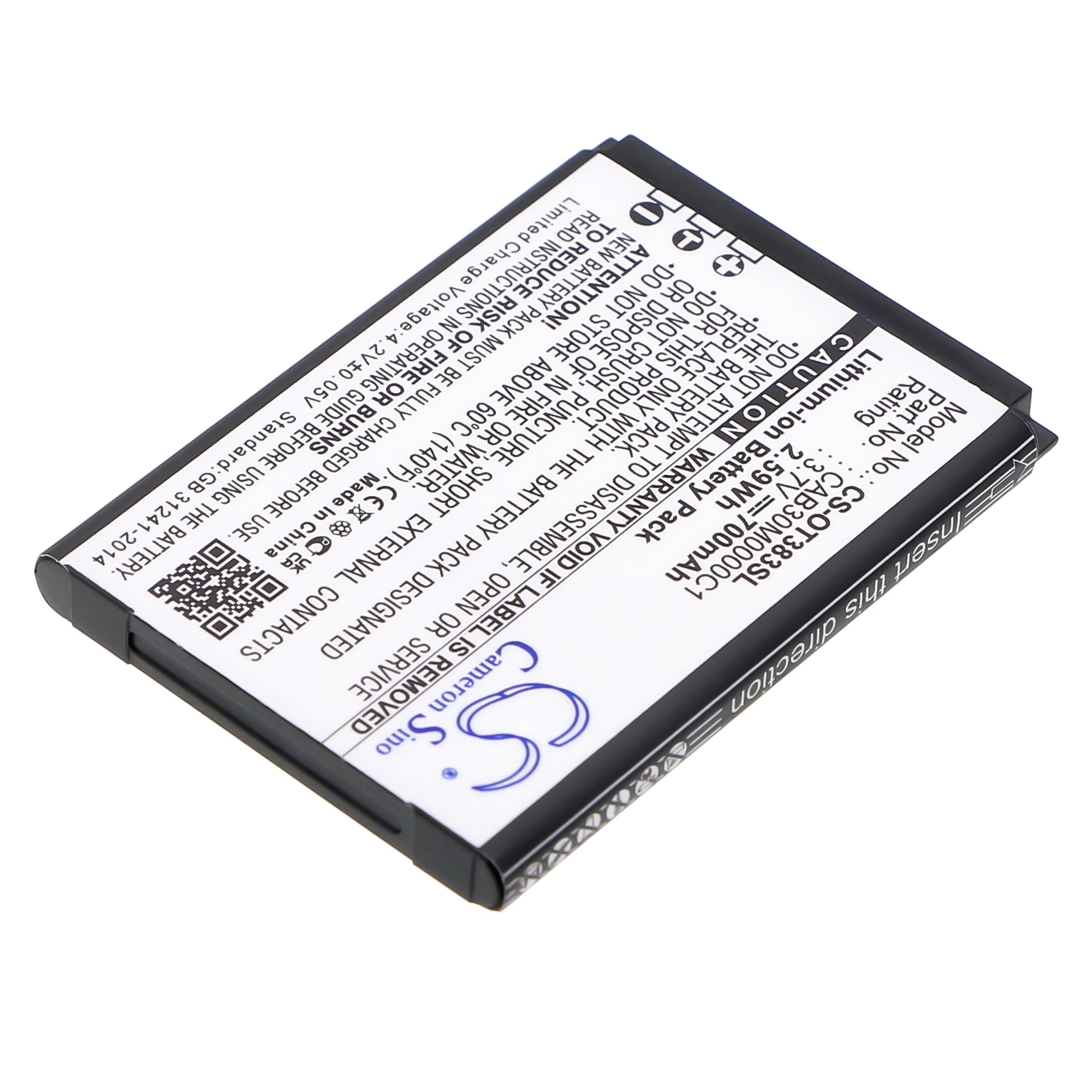 Cameron Sino 700 mAh for Alcatel