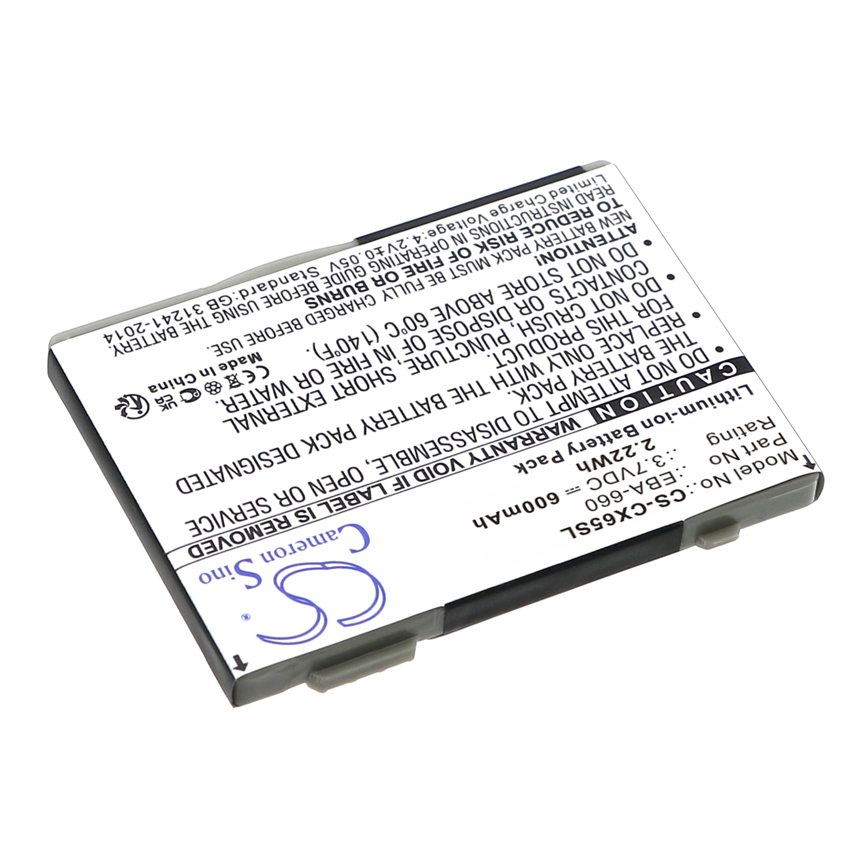 Cameron Sino 600 mAh for BenQ-Siemens