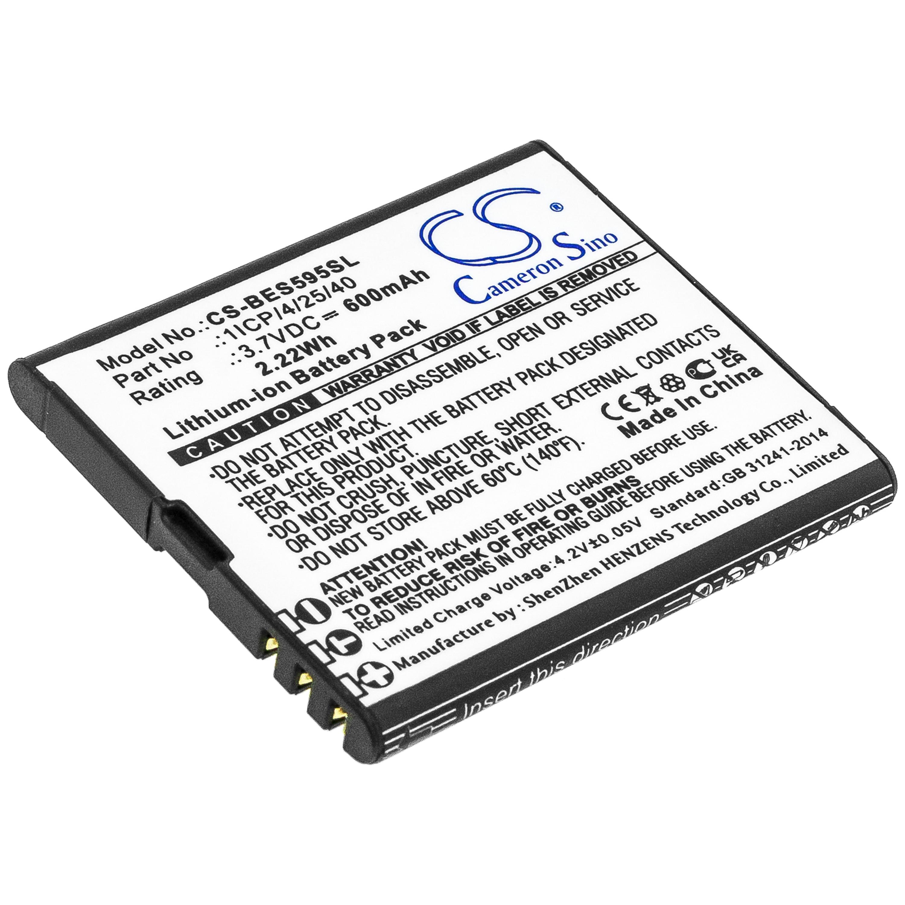 Cameron Sino 600mAh Replacement Battery for