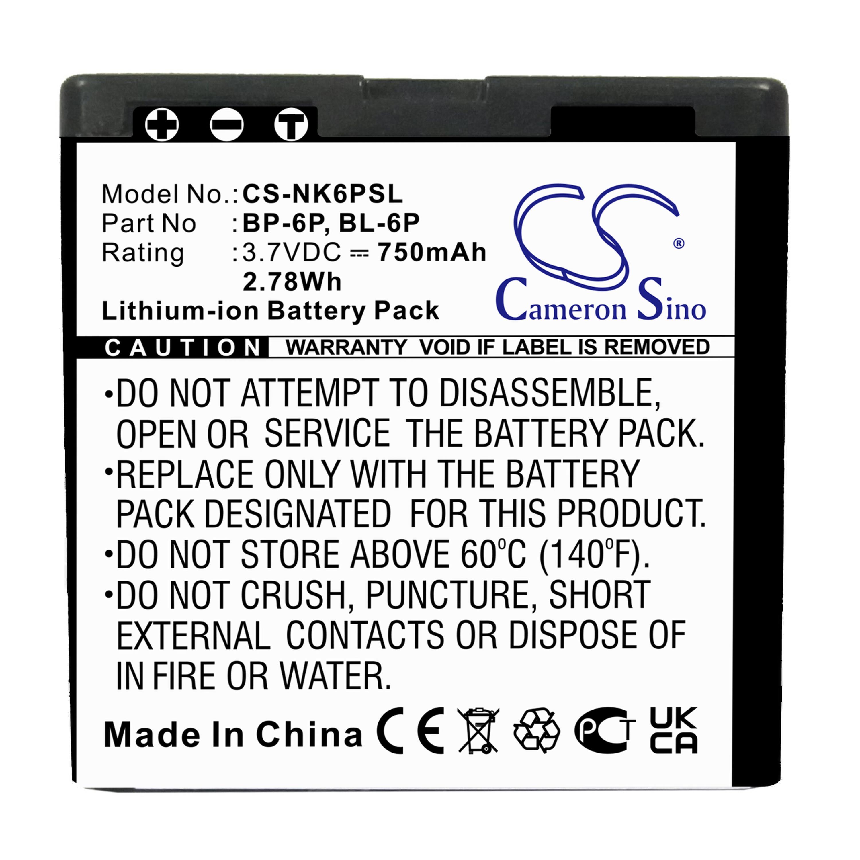 Cameron Sino 750 mAh for Mobiado