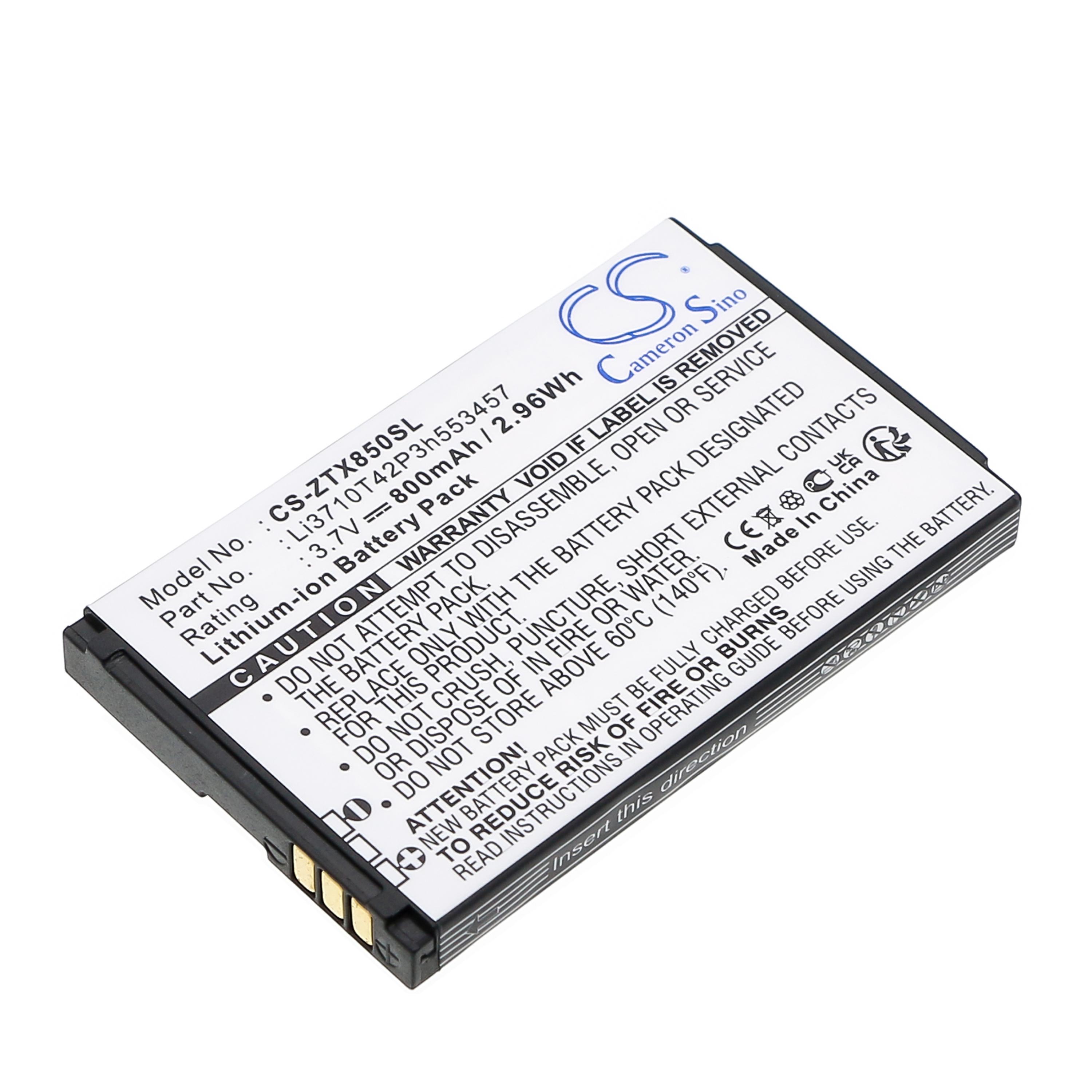 Cameron Sino 800 mAh for 3