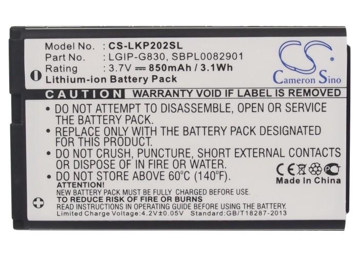 Cameron Sino 850 mAh for LG
