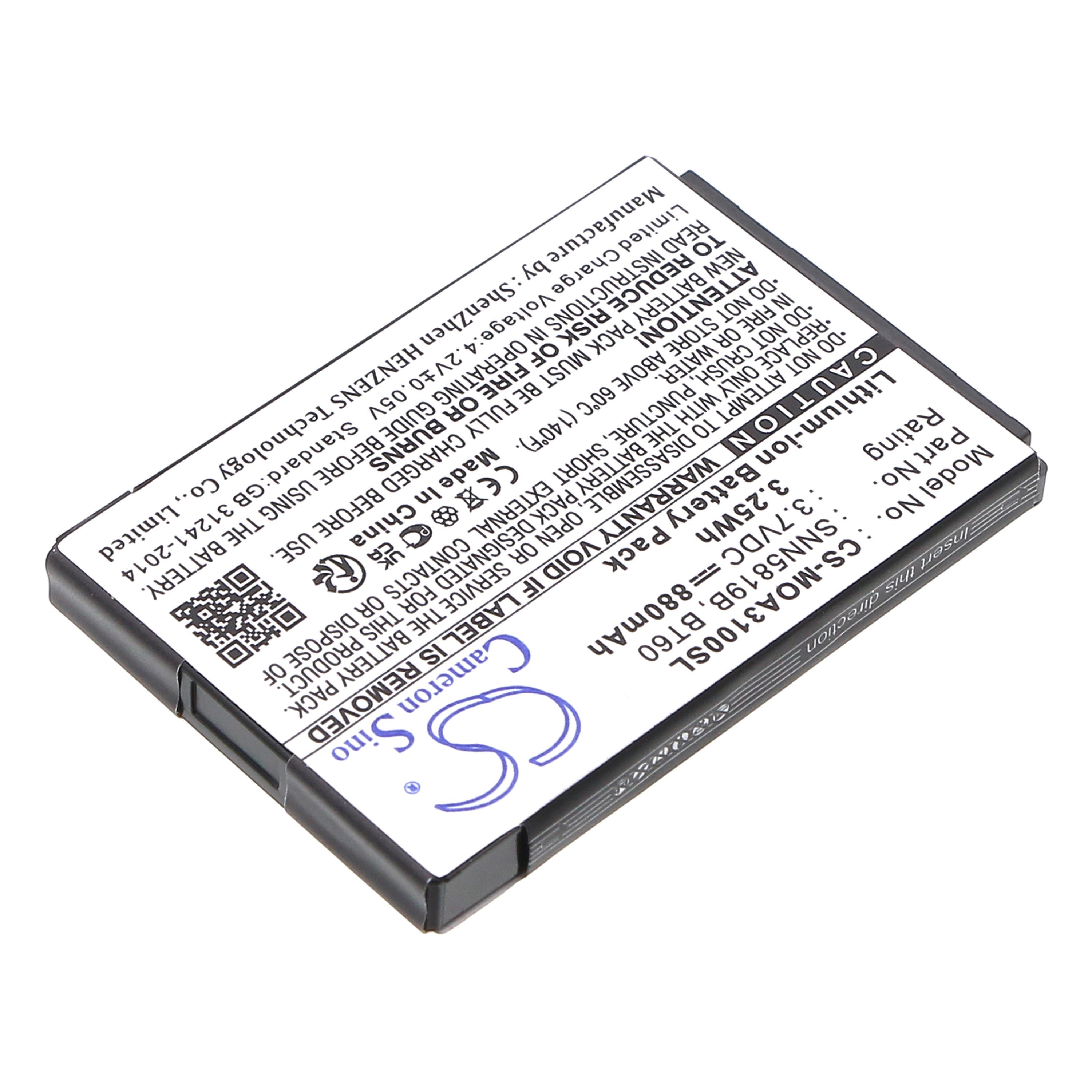Cameron Sino 880 mAh for Motorola