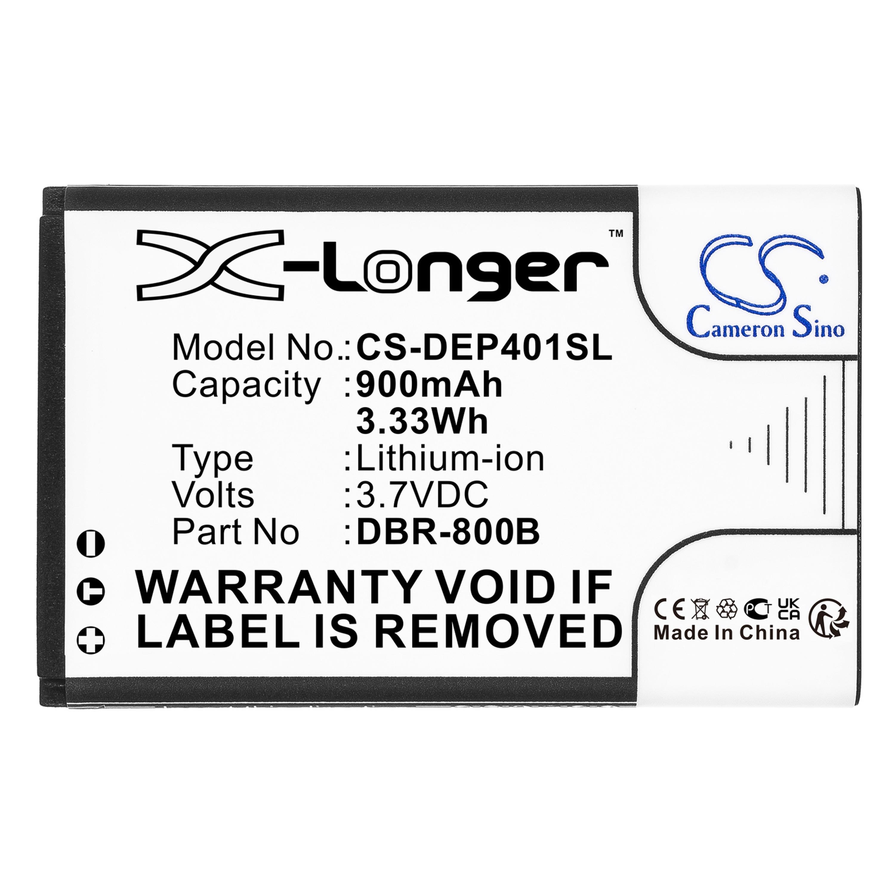 Cameron Sino 900mAh Replacement Battery for