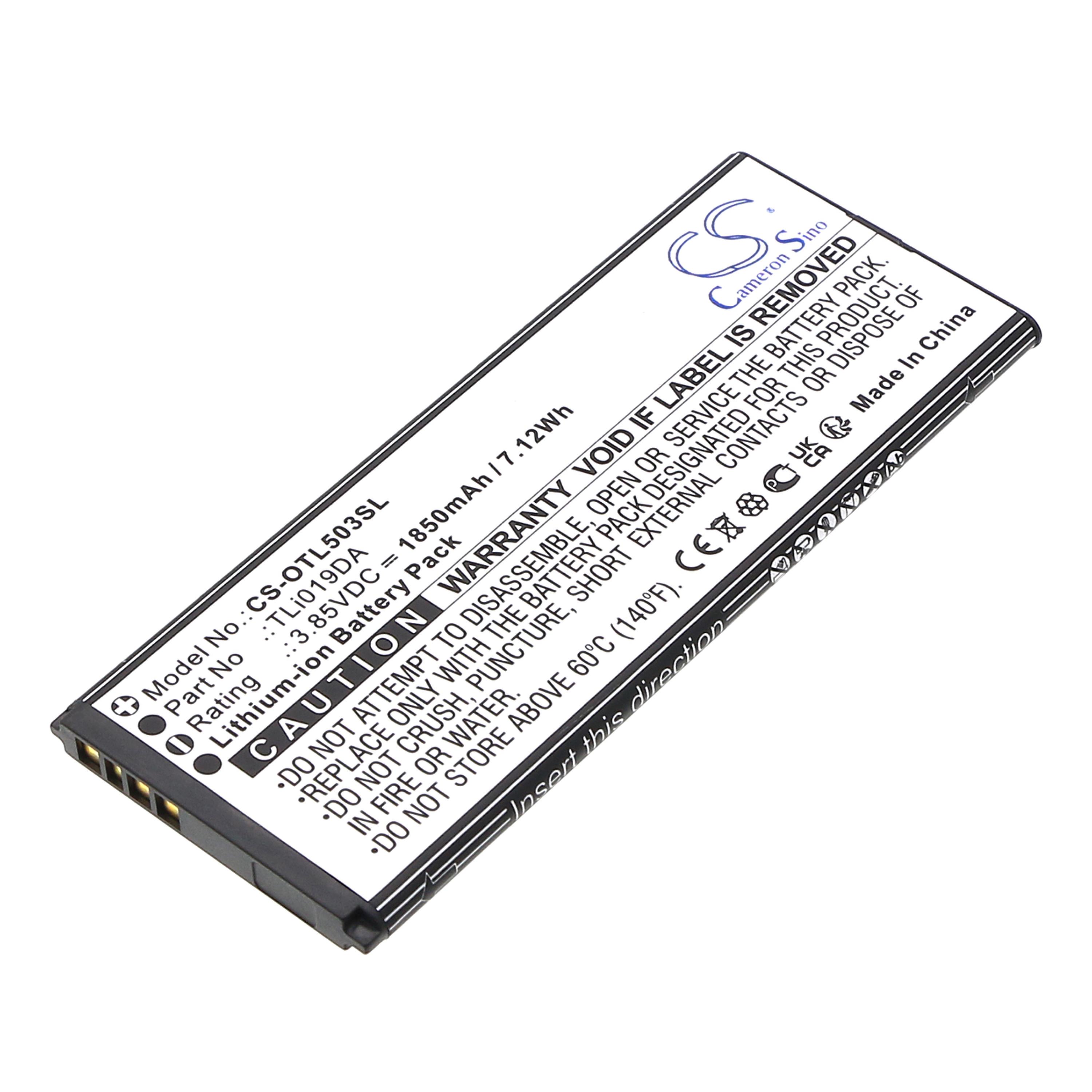 Cameron Sino Replacement Battery for Alcatel