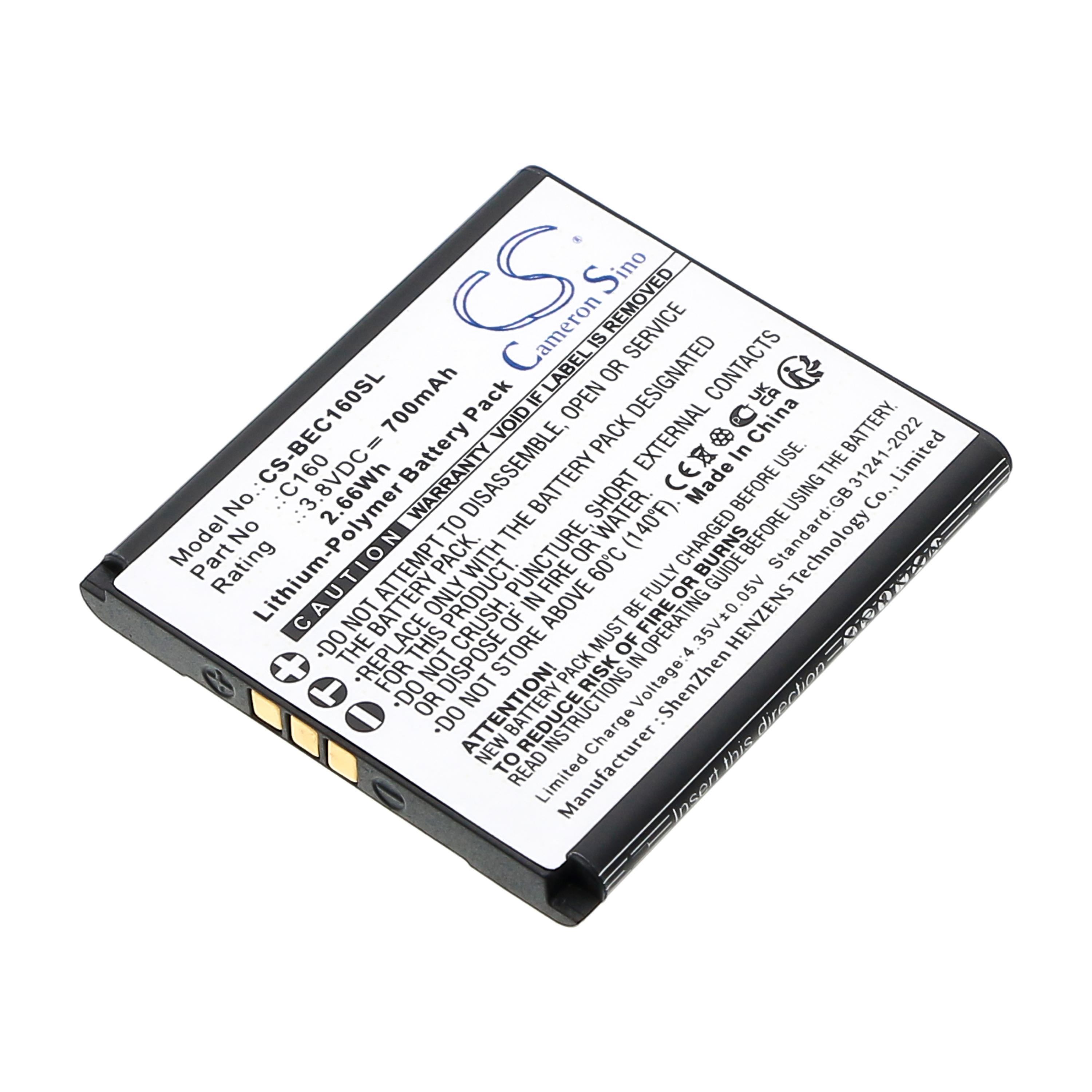 Cameron Sino Replacement Battery for Bea-fon