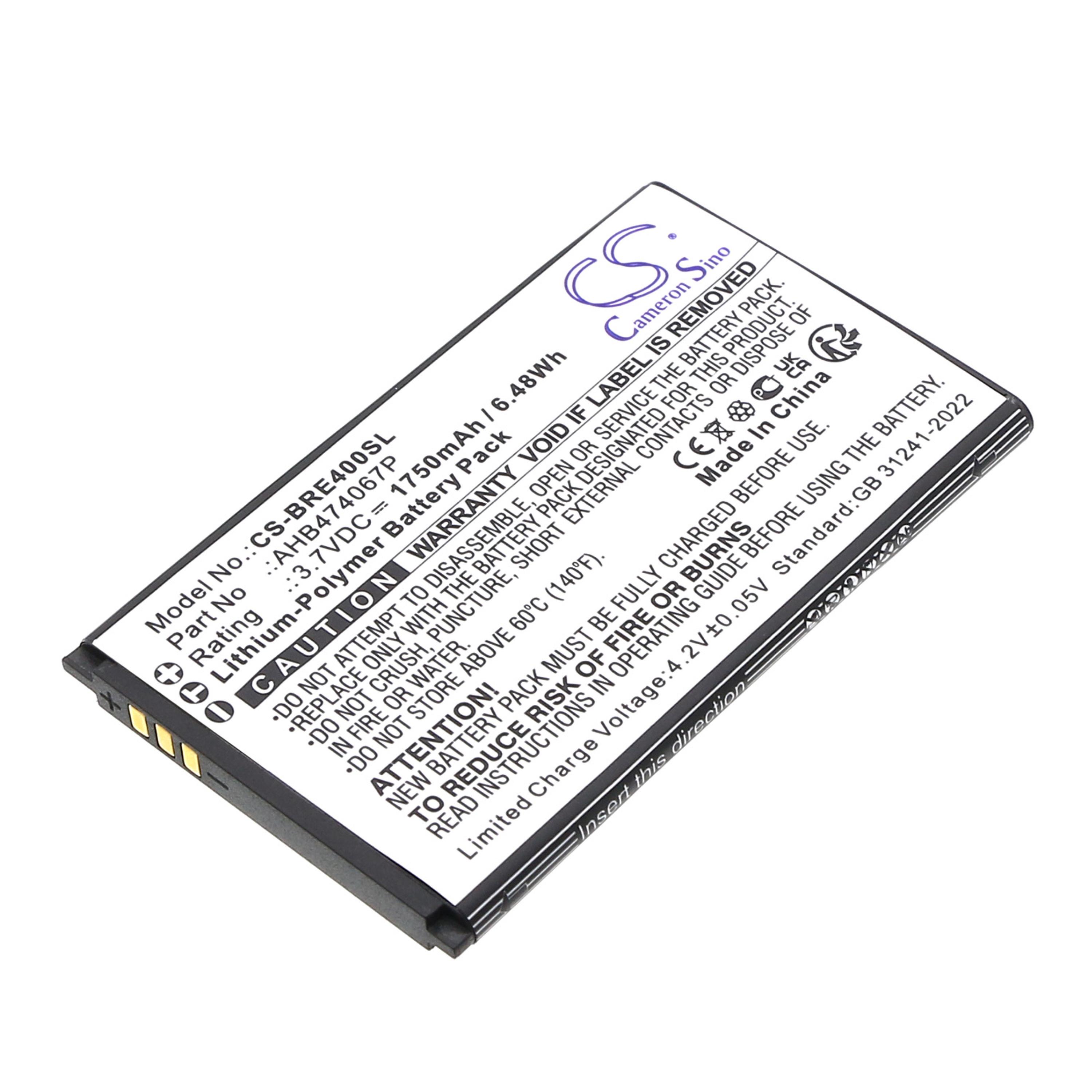 Cameron Sino Replacement Battery for BRONDI