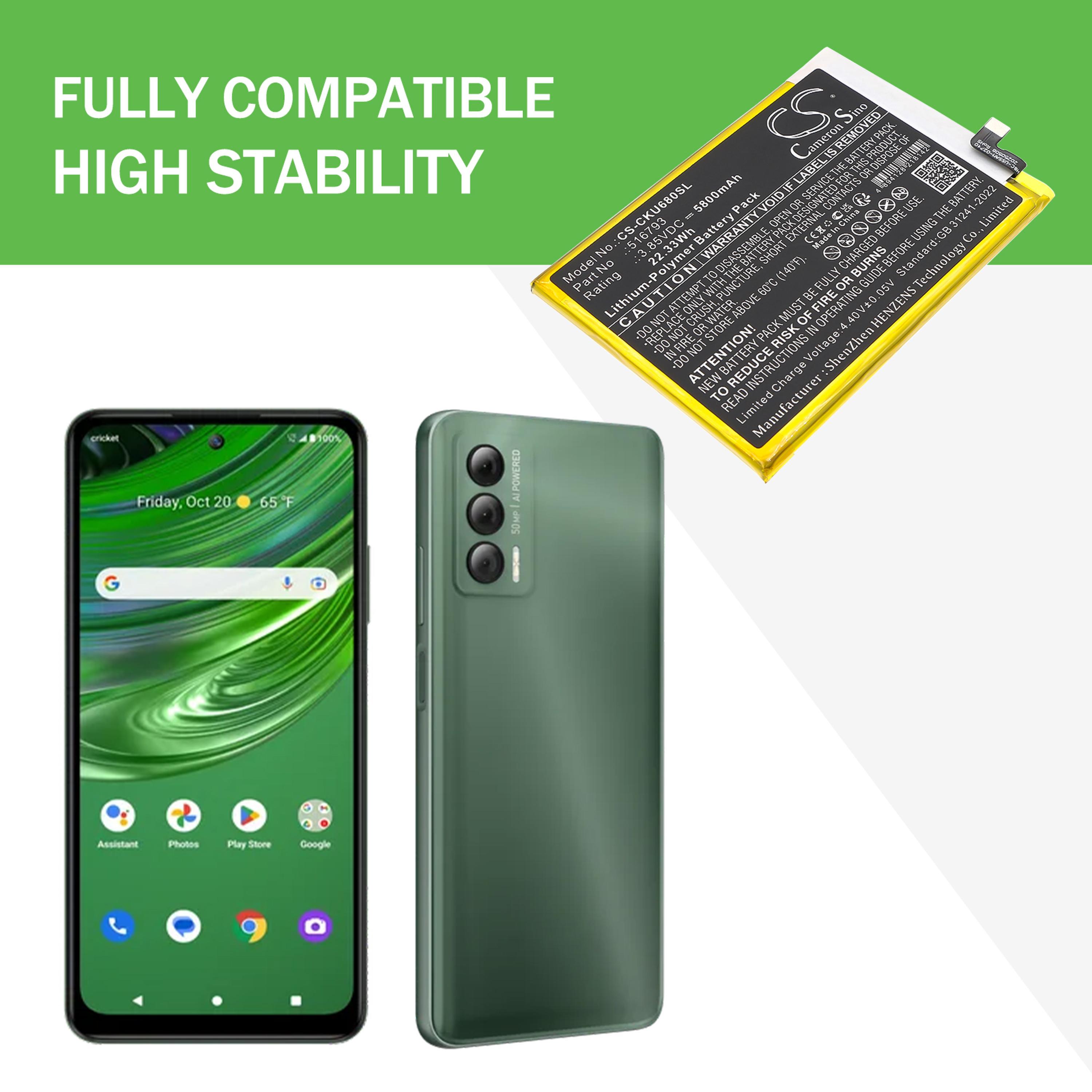 Cameron Sino Replacement Battery for Cricket